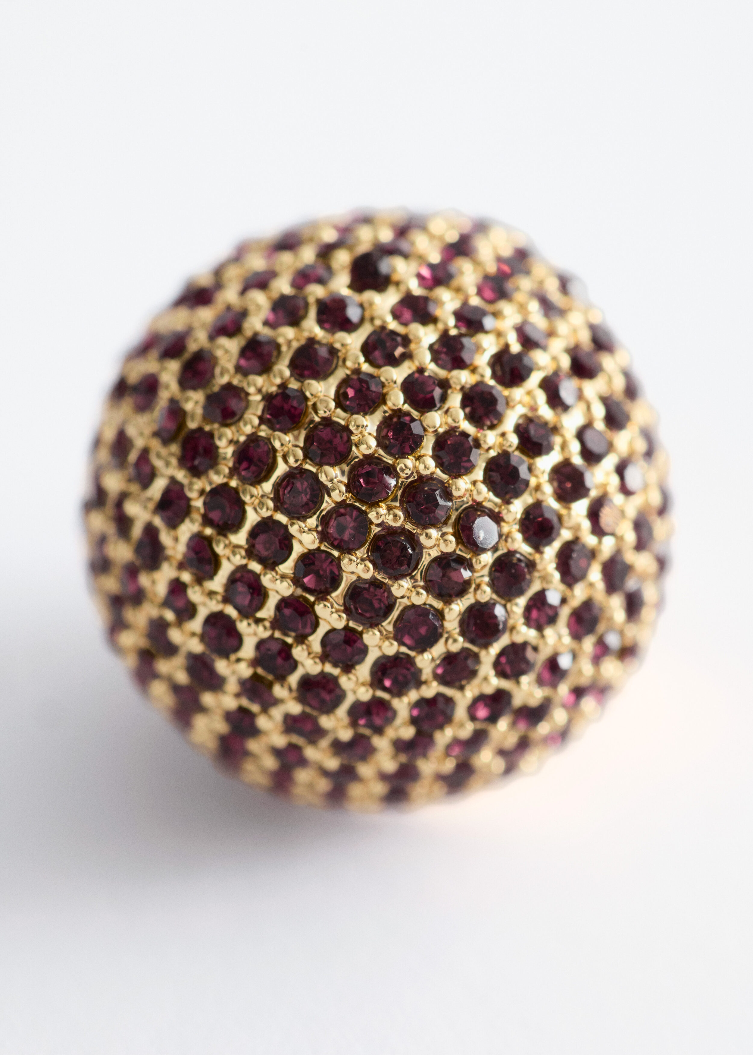 & Other Stories RHINESTONE SPHERE EARRINGS
