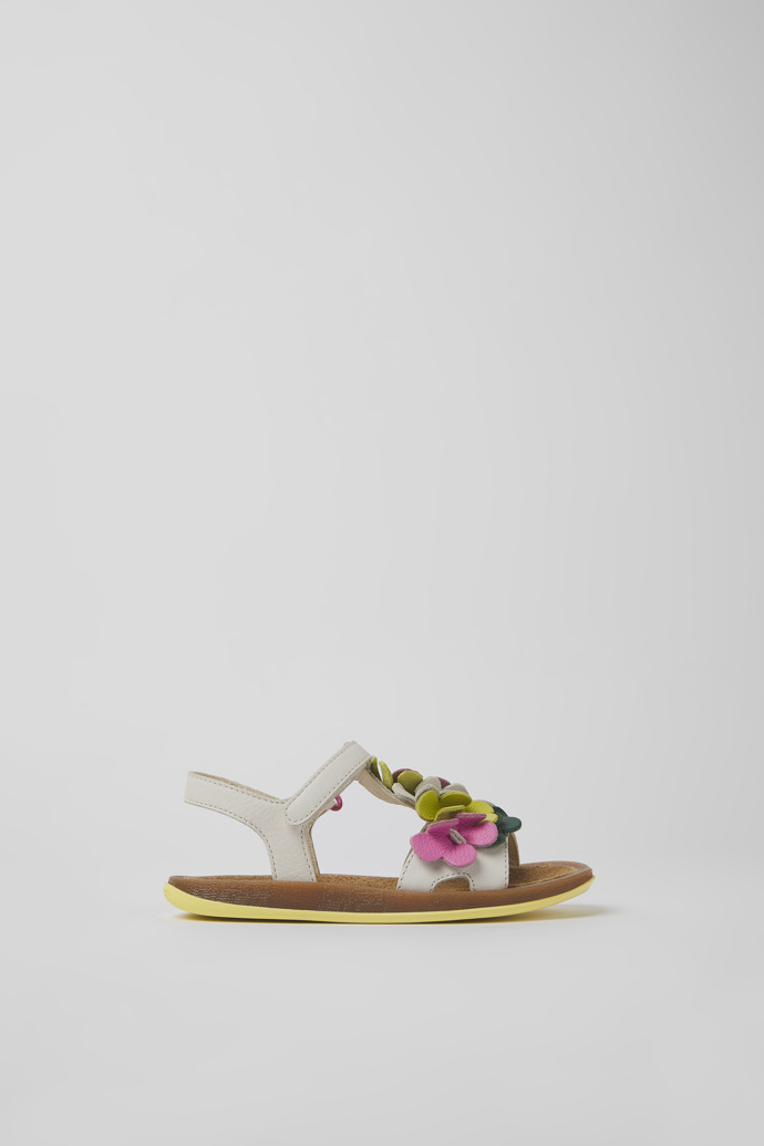 Twins Multicolored Leather Sandals for Boys