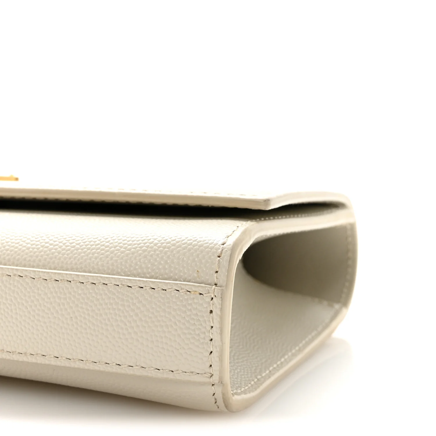Grain De Poudre Classic Monogram Cassandre Clutch Crema Soft - Top Club