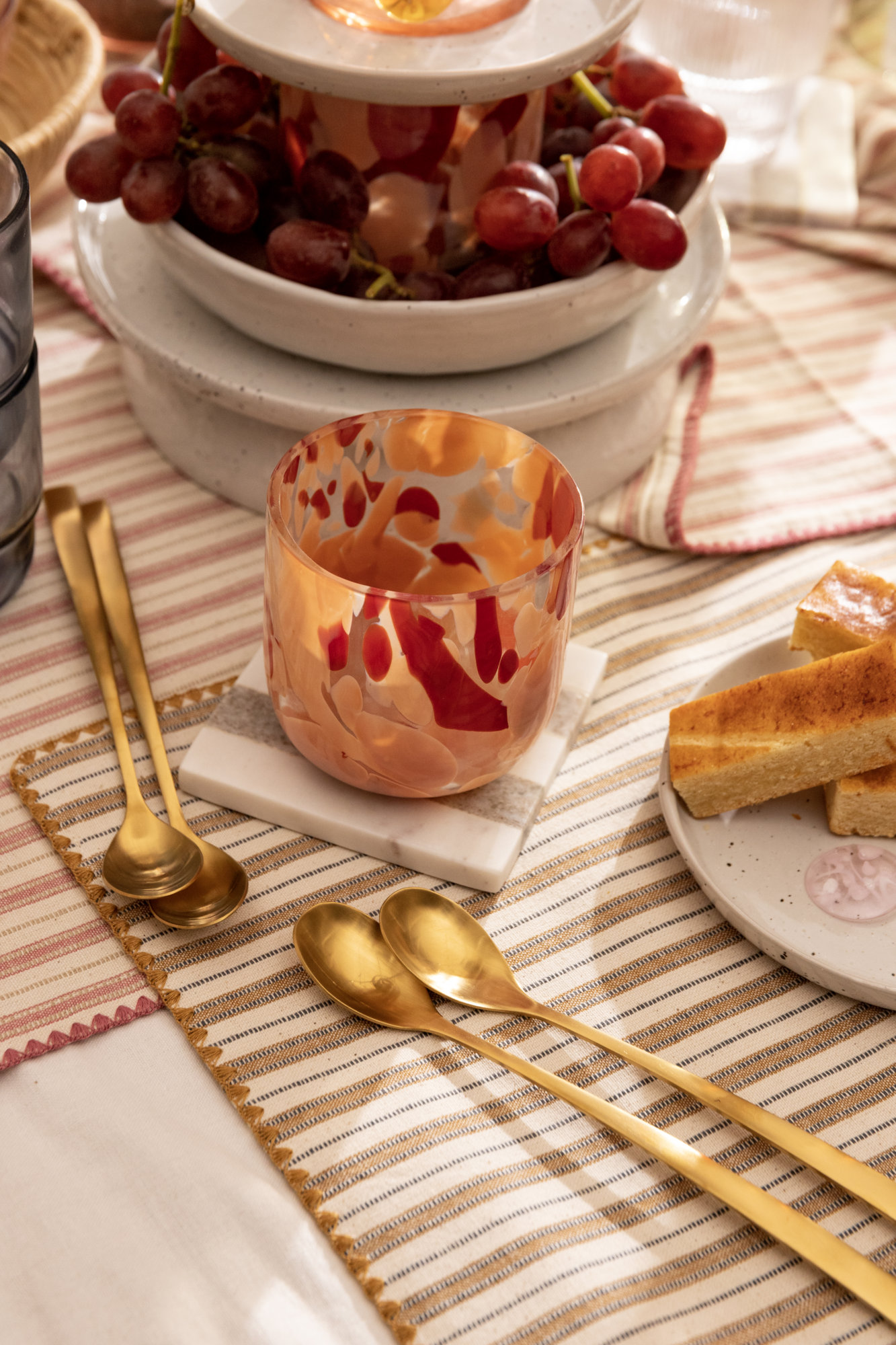 Lepel Latte Noma champagne - set van 6