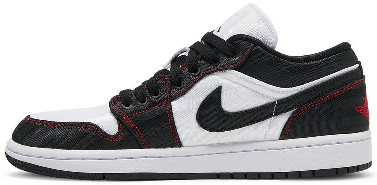 Wmns Air Jordan 1 Low SE Utility  White Black Red  DD9337-106 - Sneaker Replica Workshop