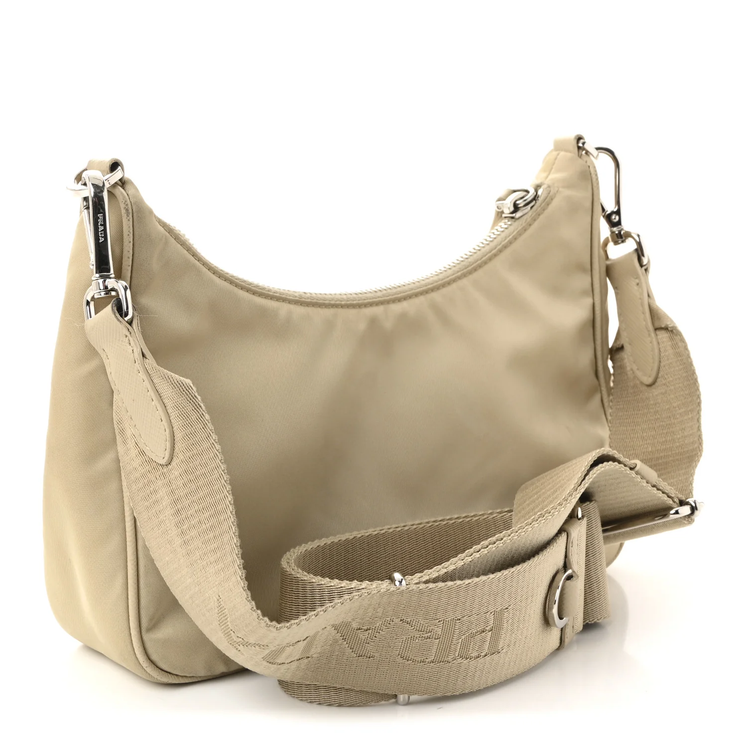 Re-Nylon Saffiano Re-Edition 2005 Shoulder Bag Deserto - Top Club