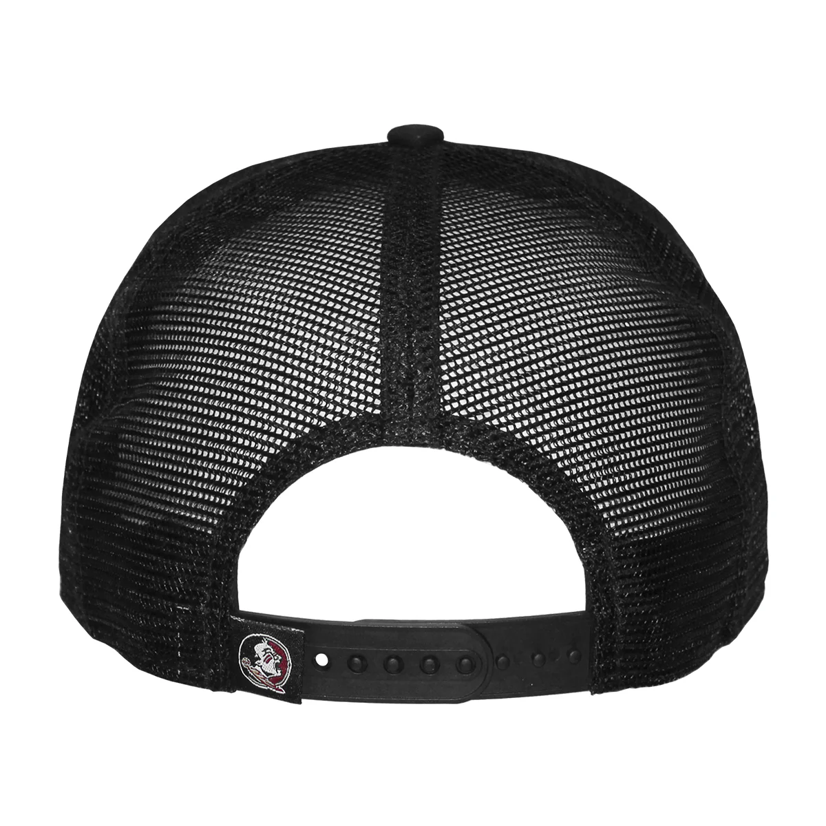 New Era Men's Seminole Logo 950SP Adjustable Trucker Hat - Camo/Black - MoB Apparel