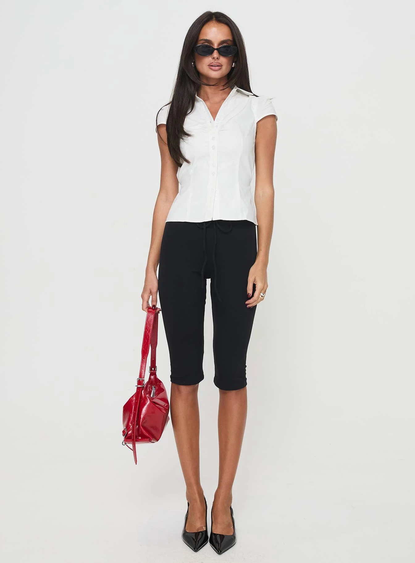 Arianwyn Short Sleeve Shirt White