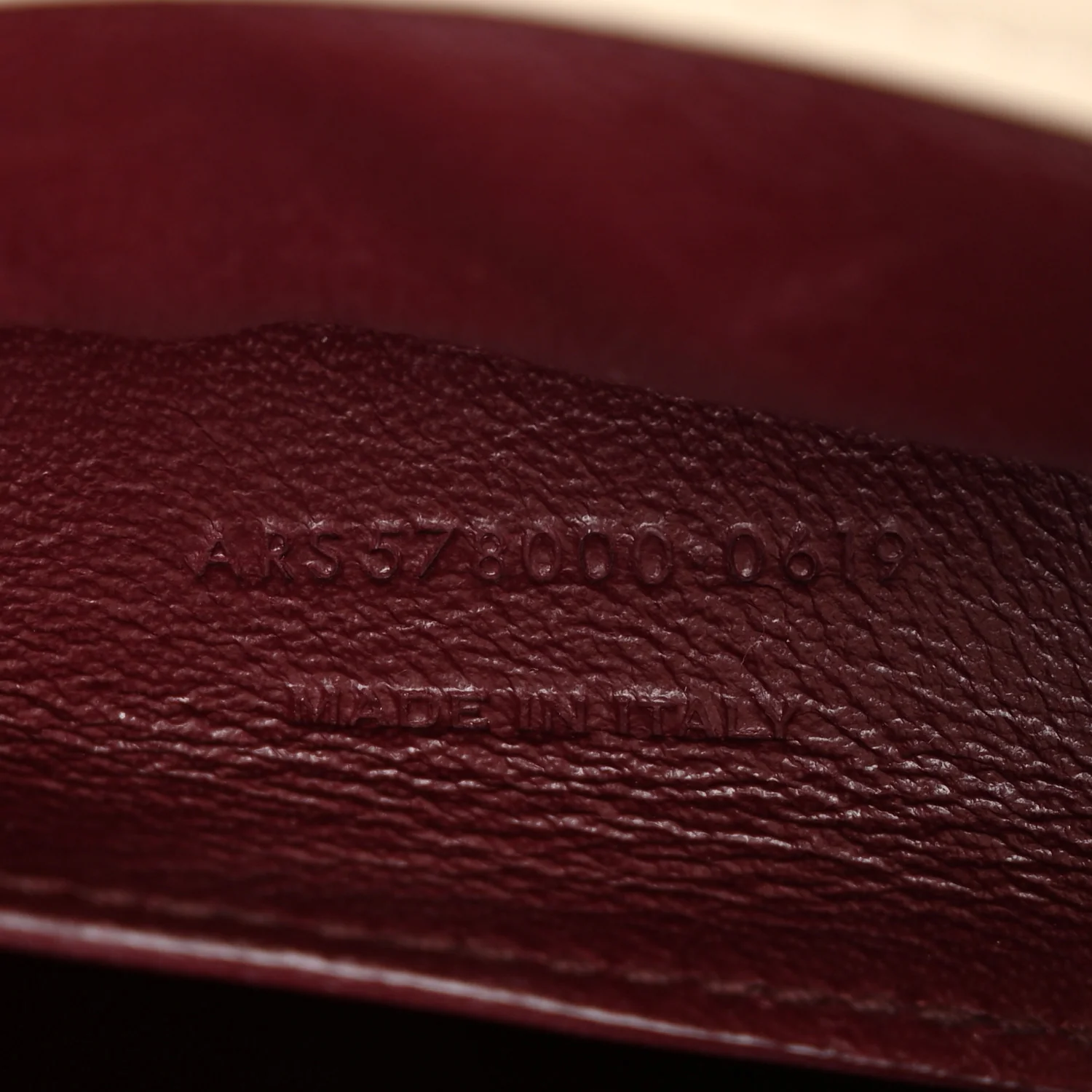 Smooth Calfskin Medium Classic Monogram Cassandra Top Handle Crema Soft Rouge Legion - Top Club
