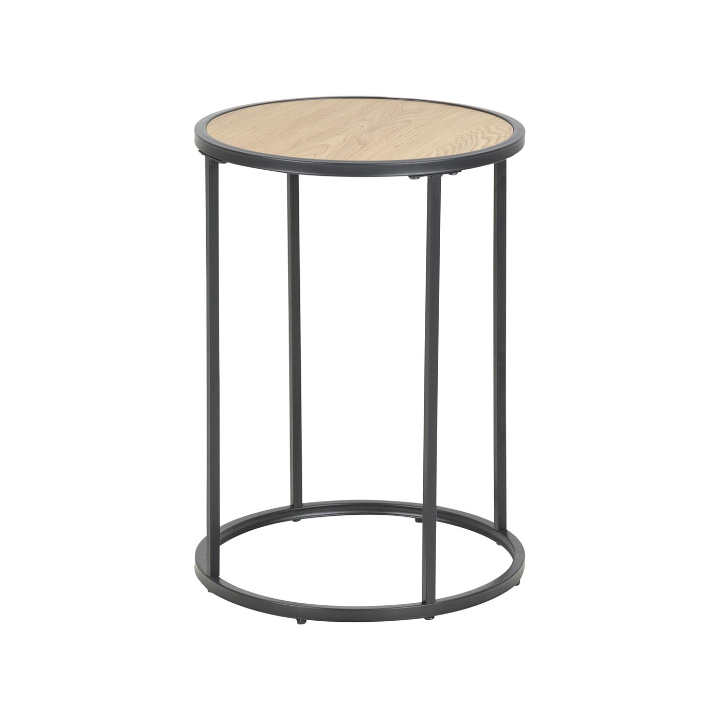 Industriële bijzettafel Vic Naturel