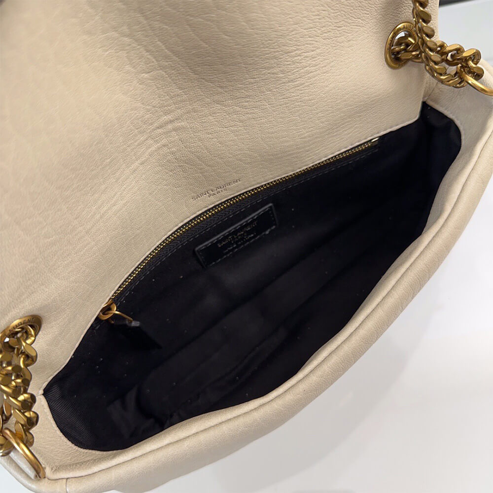 YSL calypso medium in grained lambskin - Top Club