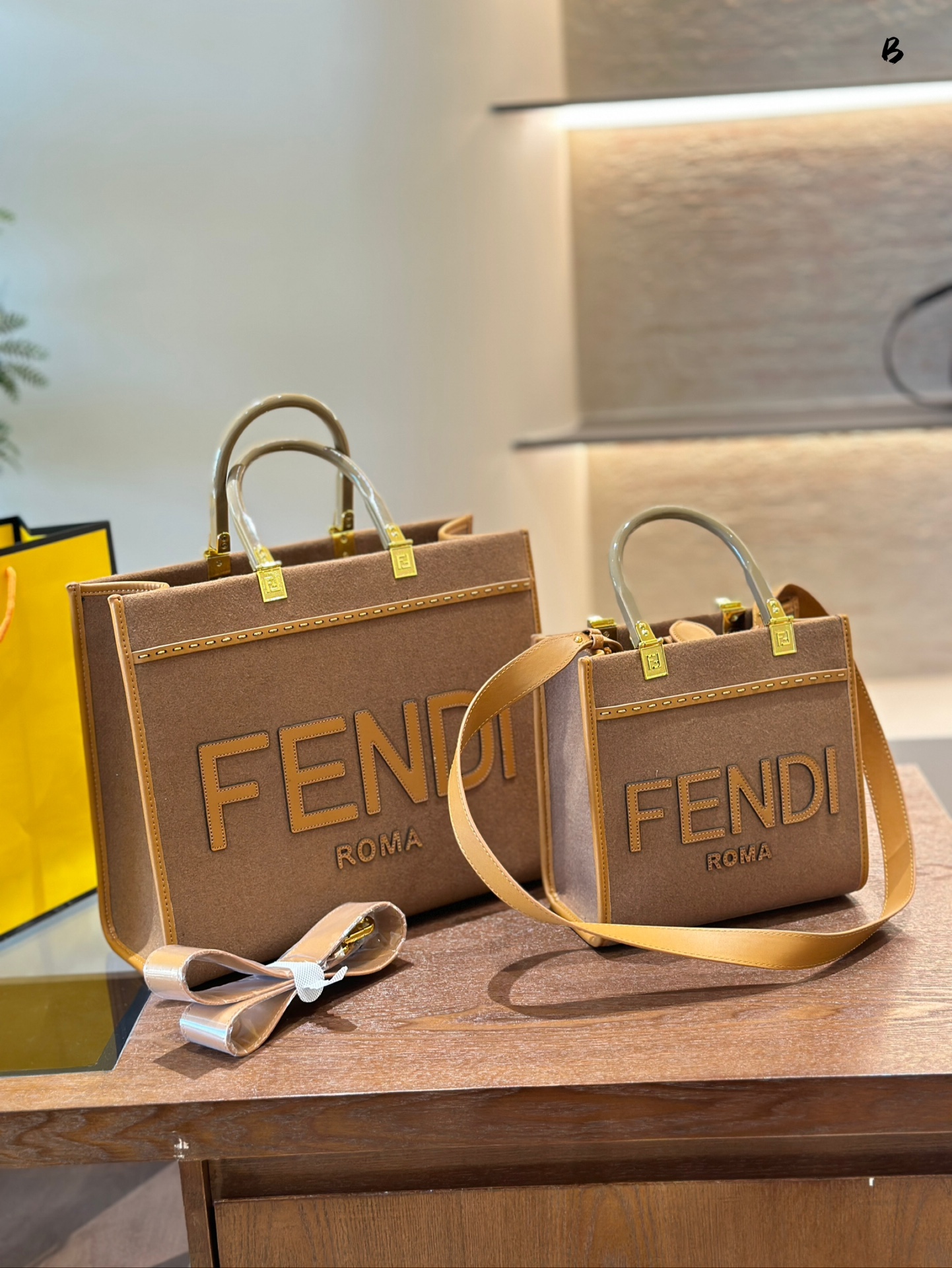 Fen new arrival Mon Tresor tote bag - Top Club
