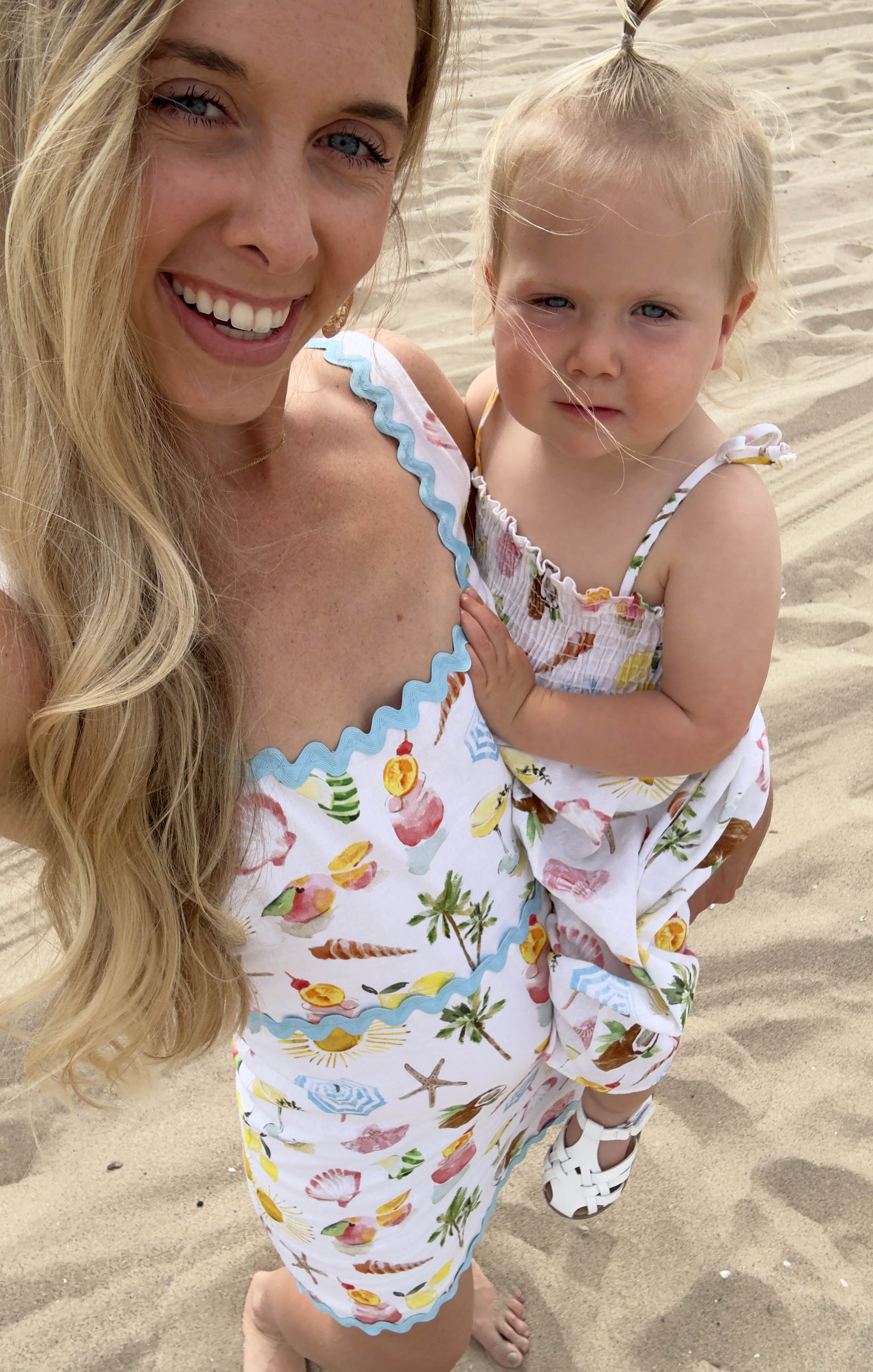 Lola Smocked Dress ~ Seaside Treasures