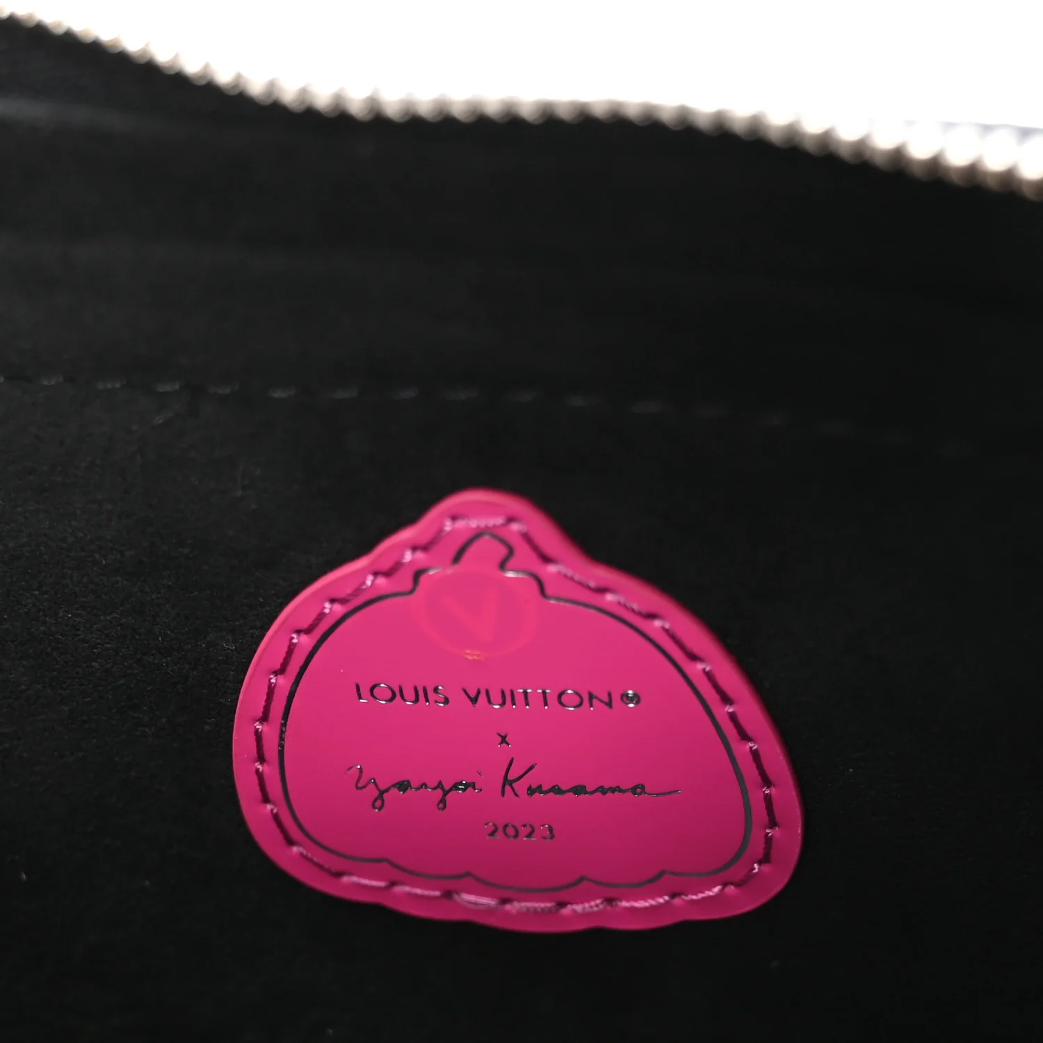 LV X YK Empreinte Multi Pochette Accessories Black Fuchsia - Top Club