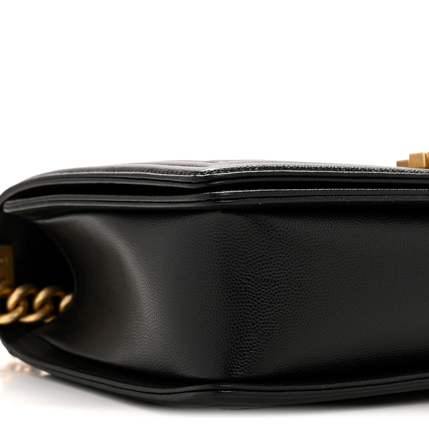 Caviar Quilted New Medium Boy Flap Black - Top Club