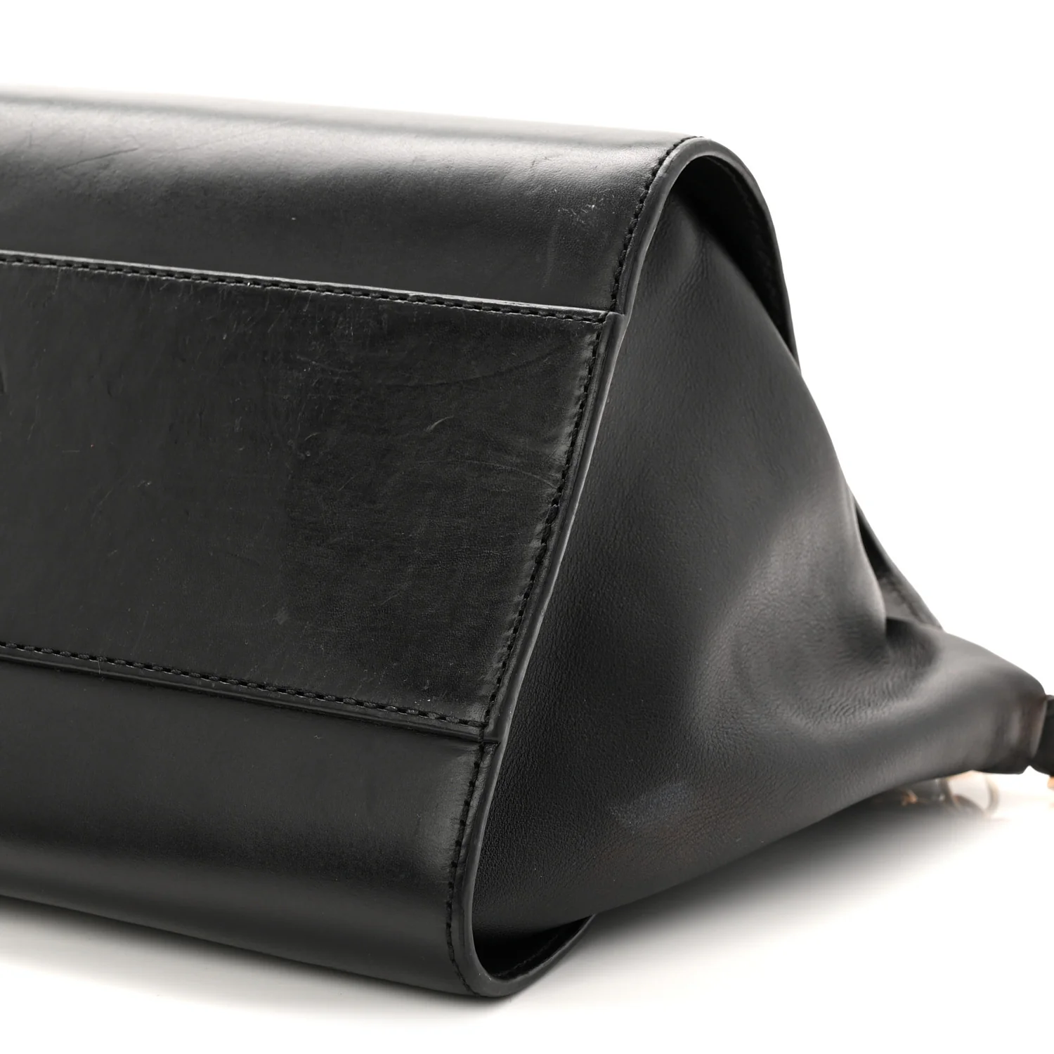 Calfskin Pelican Satchel Black - Top Club