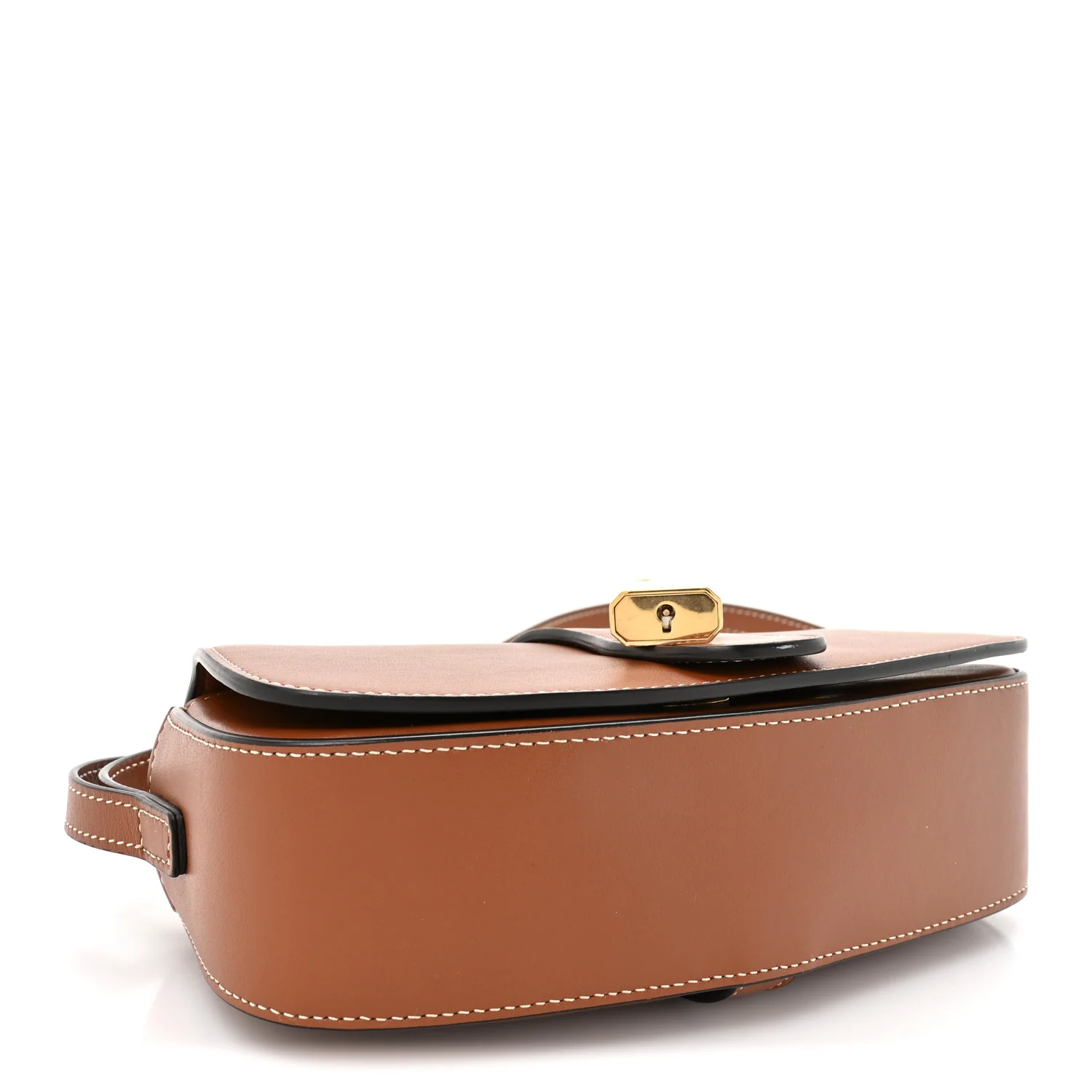 Smooth Calfskin Tabou Clutch On Strap Tan - Top Club