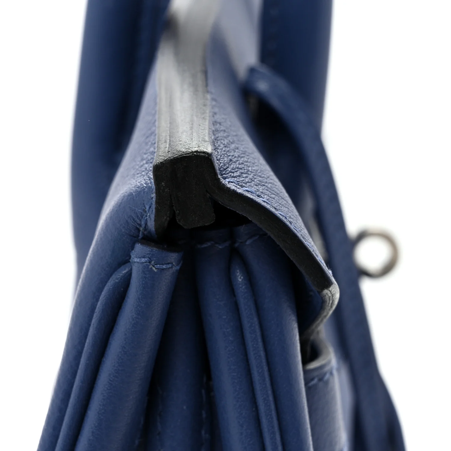 Taurillon Novillo Birkin 30 Bleu Brighton - Top Club