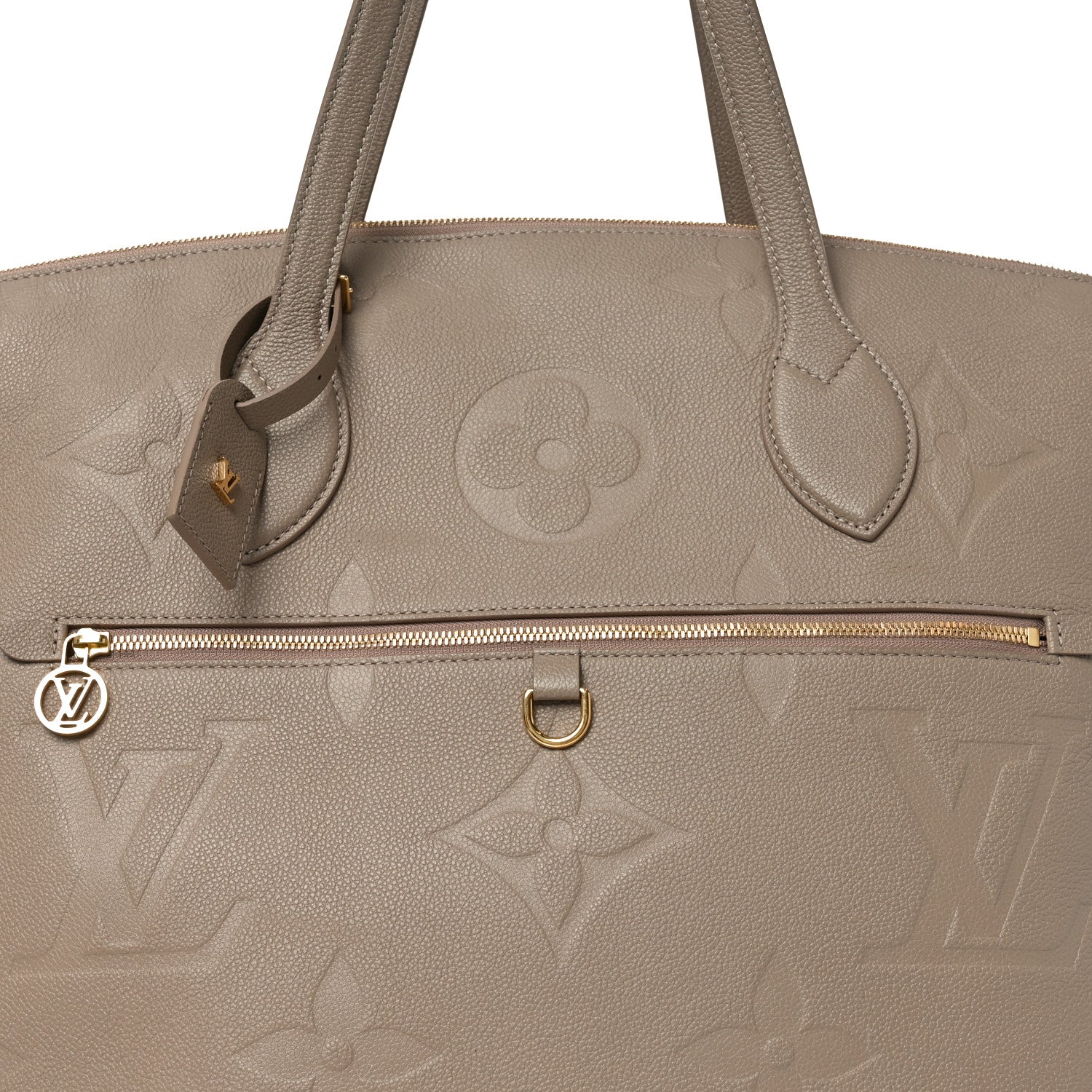 Empreinte Monogram Giant Travel Bag Tourterelle Creme - Top Club
