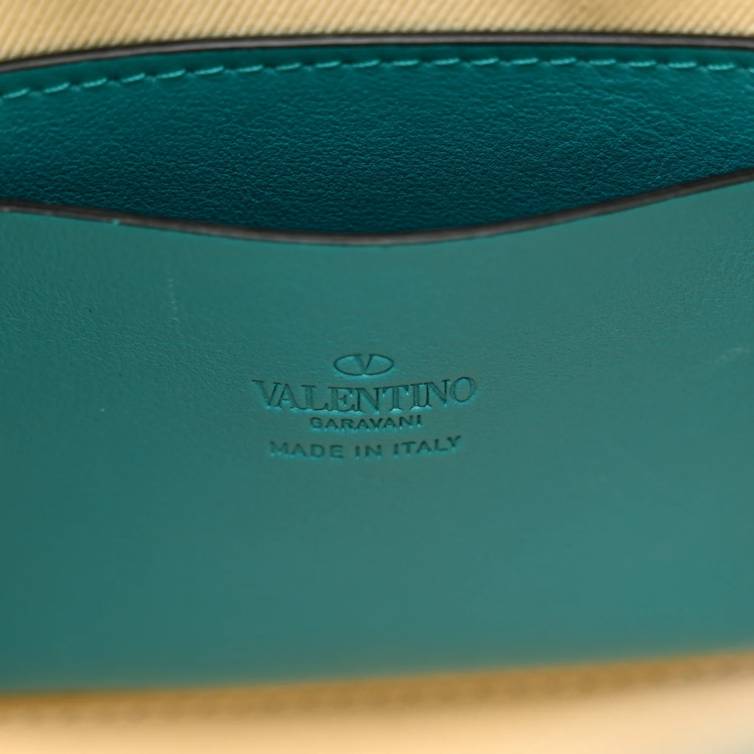 Calfskin Vlogo Bucket Bag Blue - Top Club