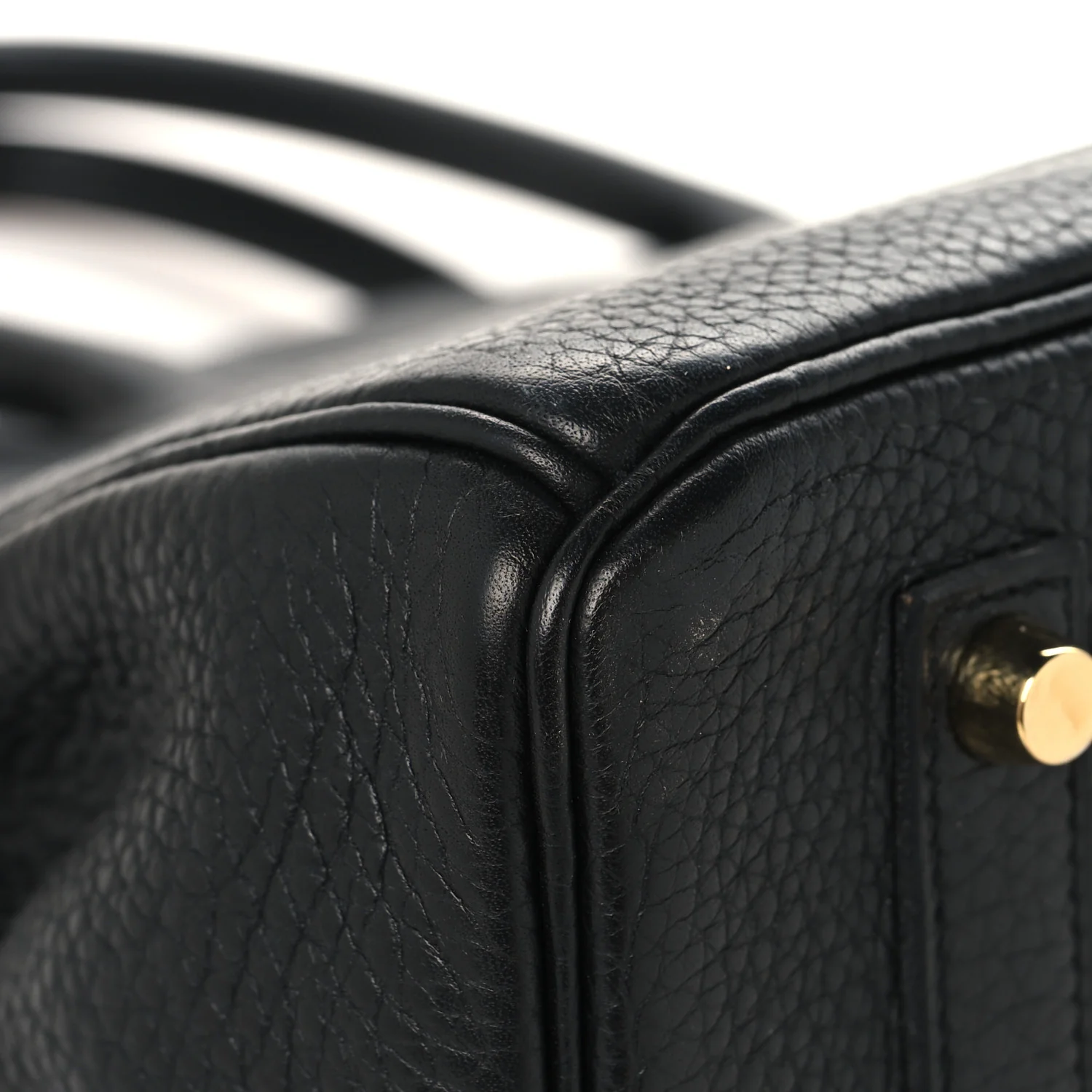 Togo Birkin 35 Black - Top Club