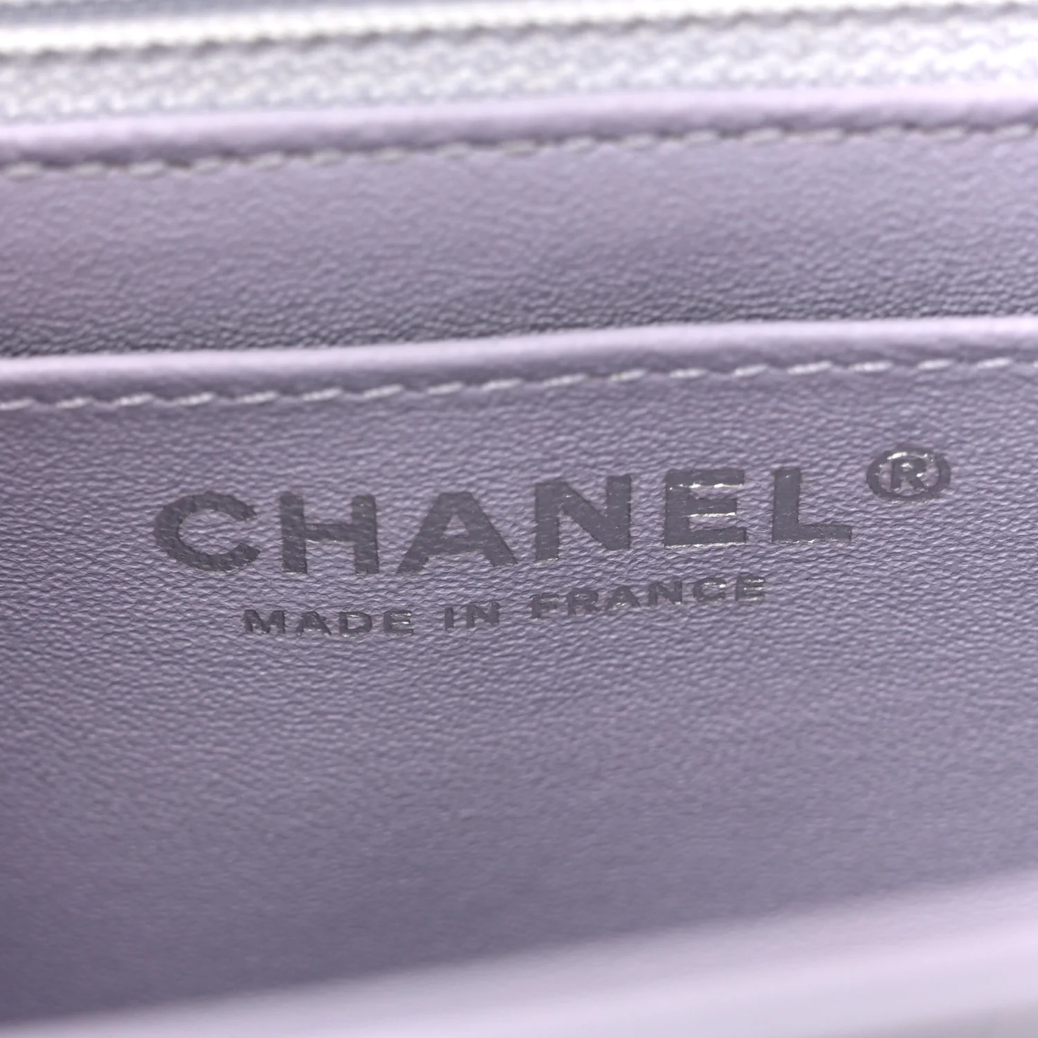Aged Calfskin Chevron Quilted 2.55 Reissue Mini Flap Light Purple - Top Club