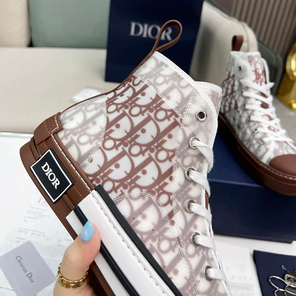 DIOR B23 High-Top Sneakers Dior Oblique - Top Club