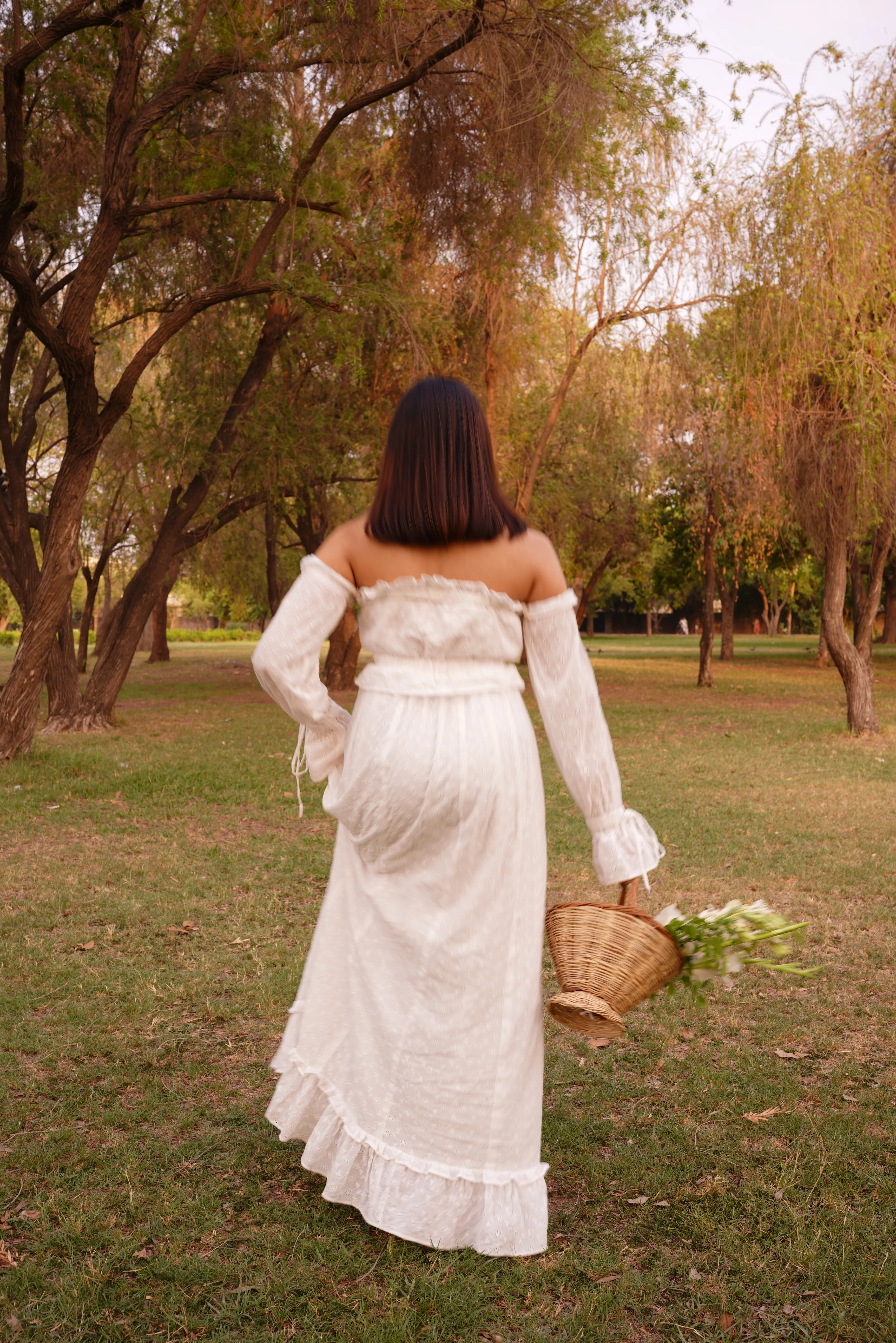 The Floral Off Shoulder Ruffle Maxi - XYPARS
