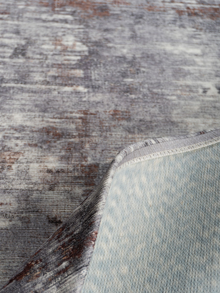 Vloerkleed Yara Silver – Ovaal 160x230 cm