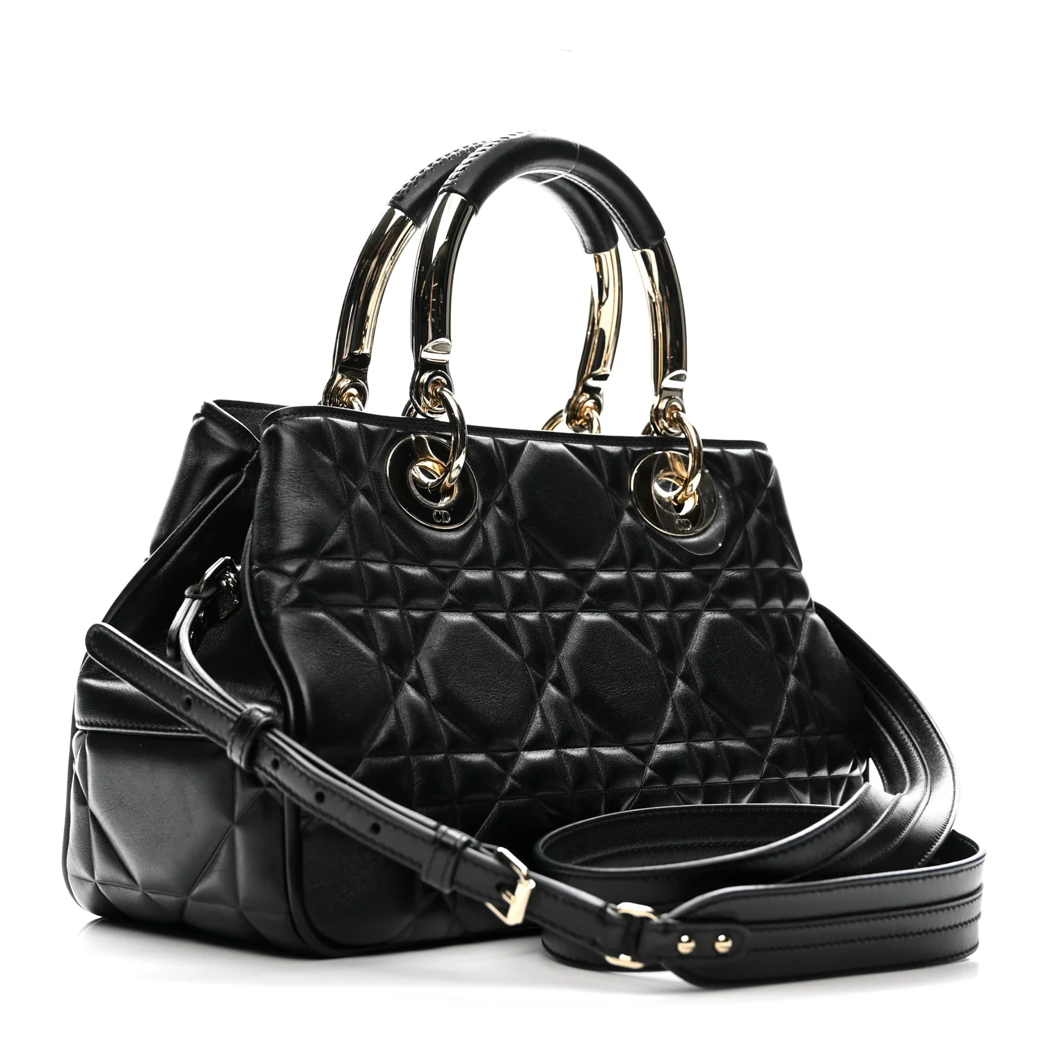 Lambskin Cannage The Lady 95.22 Black