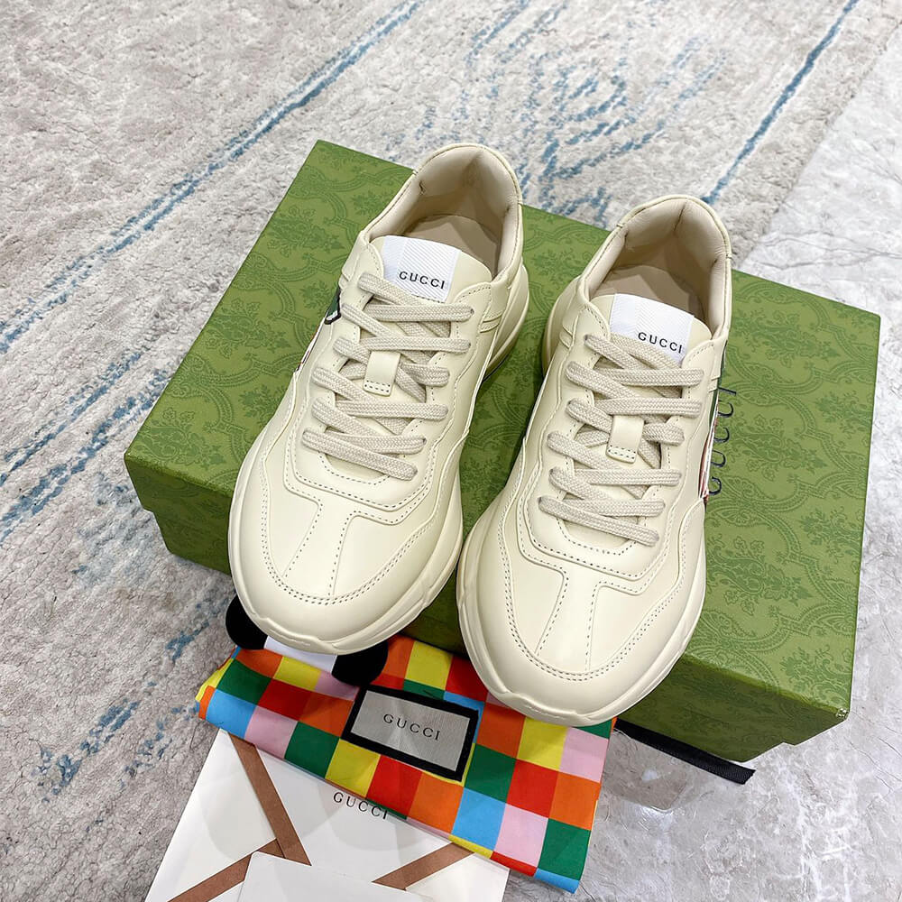 Gucci Rhyton Apple-print Sneaker - Top Club