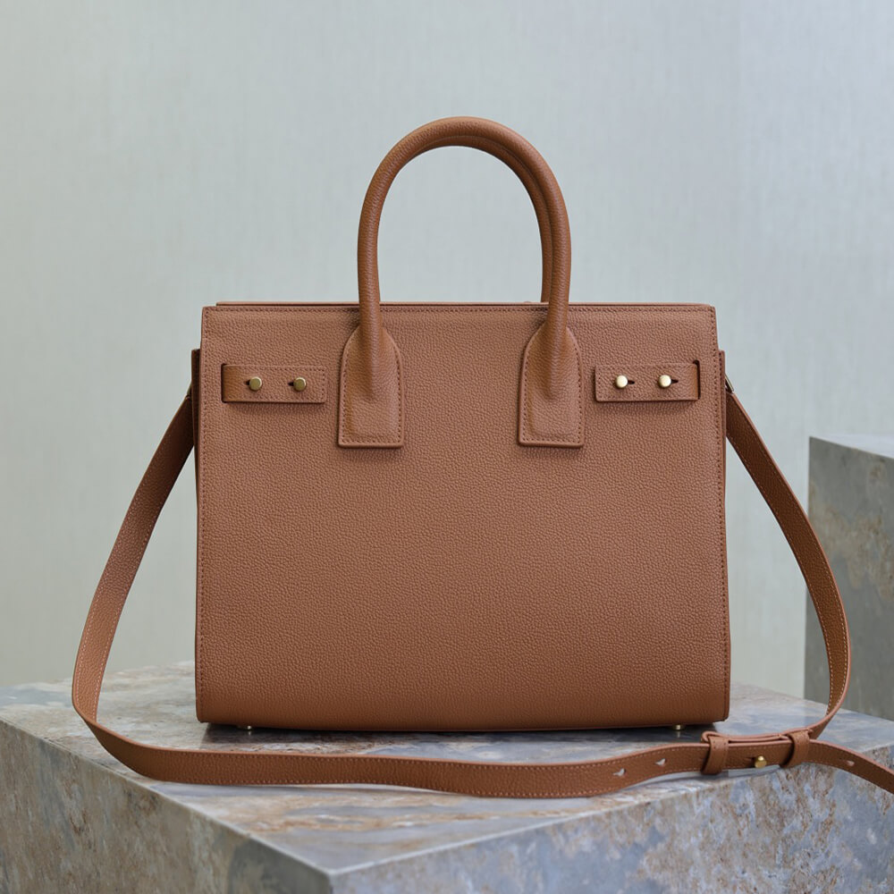 YSL SAC DE JOUR IN SUPPLE GRAINED LEATHER   SMALL(HIGH-END GRADE) - Top Club