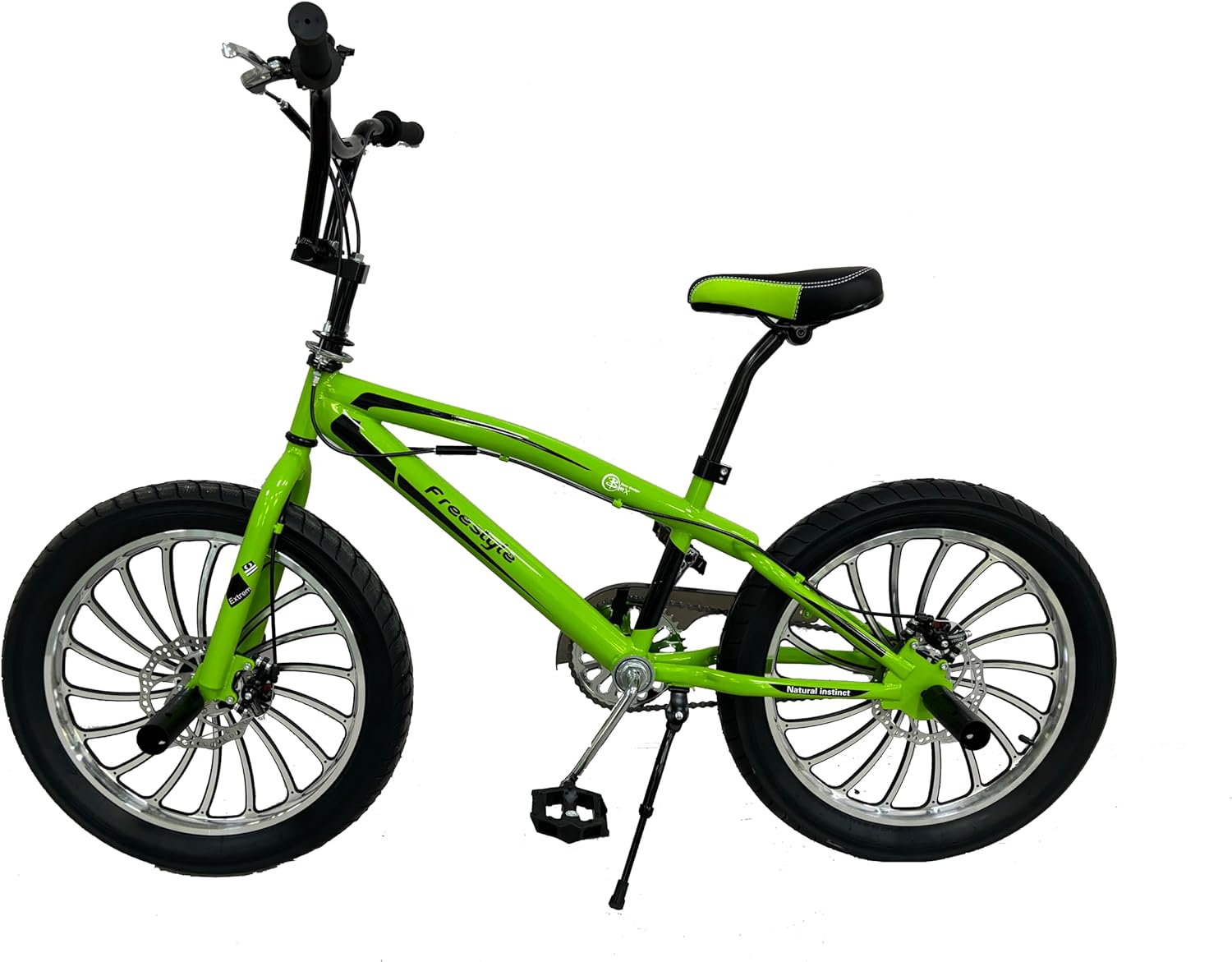 Bicicletta Freestyle bici 20 pollici bmx freestyle cerchi in lega e freni a disco vari colori manubrio rotore 360° bici per bambini dai 7 anni in su