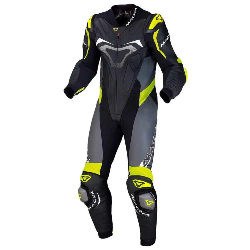 MACNA VOLTAGE JUMPSUIT 1PC BLACK / GRAY / YELLOW