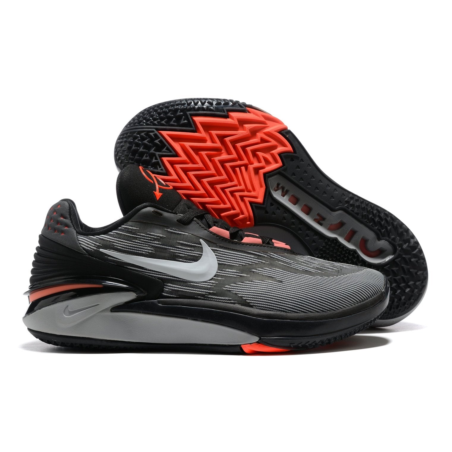NIKE ZOOM GT CUT 2 x BLACK BRIGHT CRIMSON - Sneaker Replica Workshop