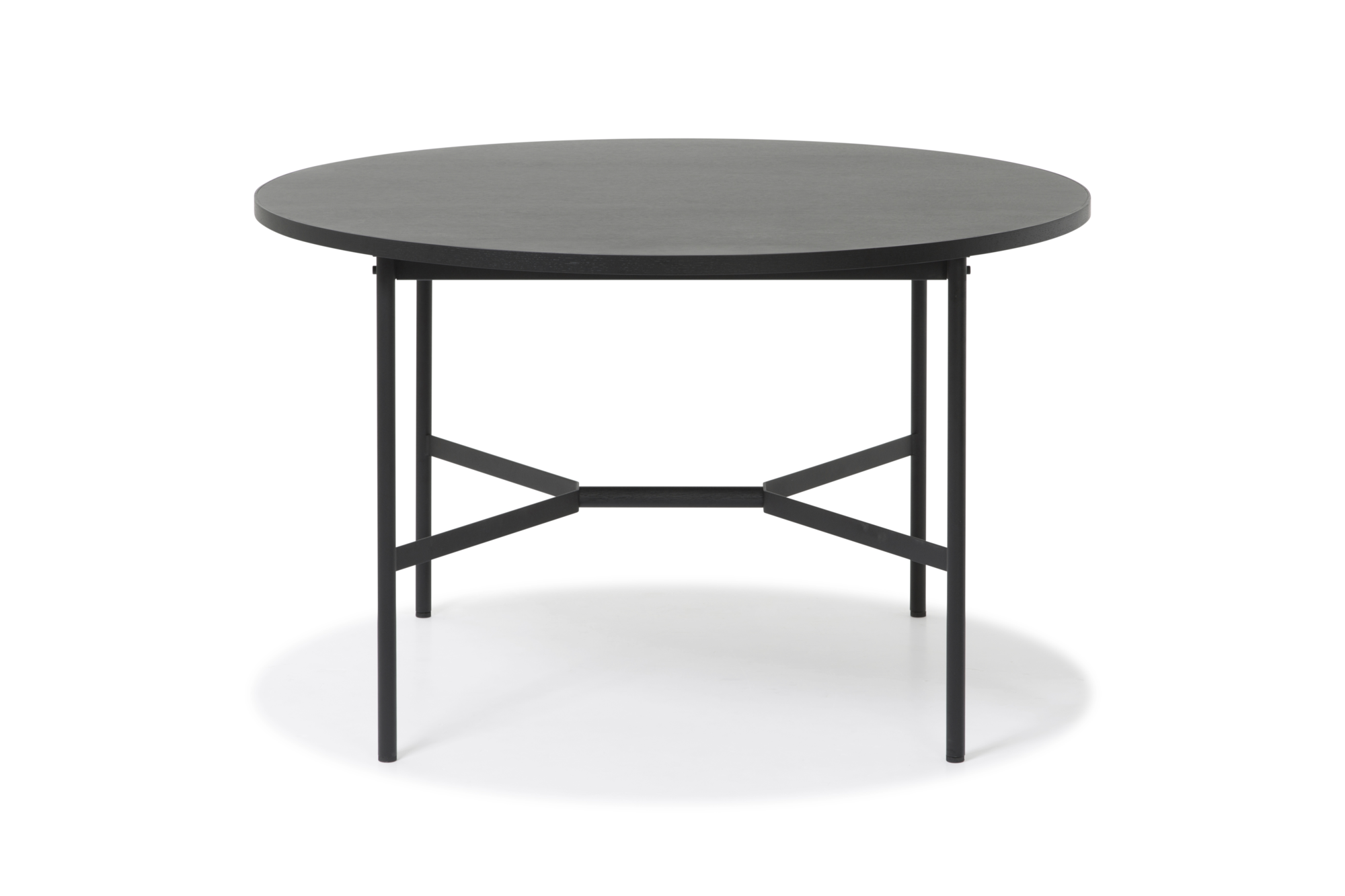 Eettafel Cleo zwart Ø120 cm