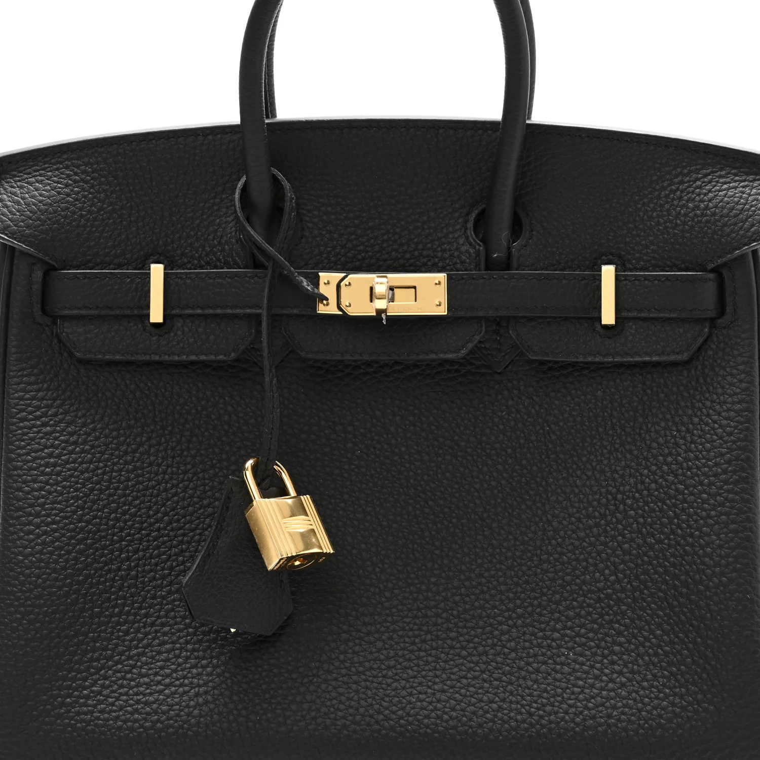 Togo Birkin 25 Black - Top Club