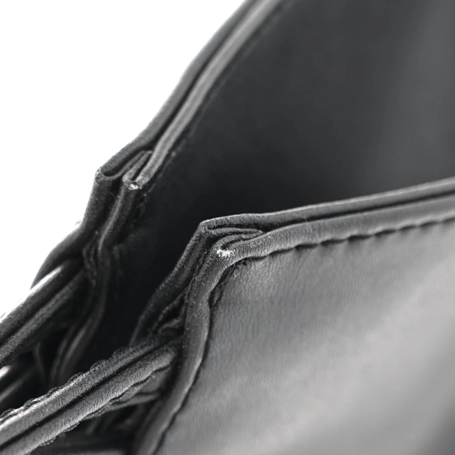 Vegan Leather Small Shopping Bag Black - Top Club