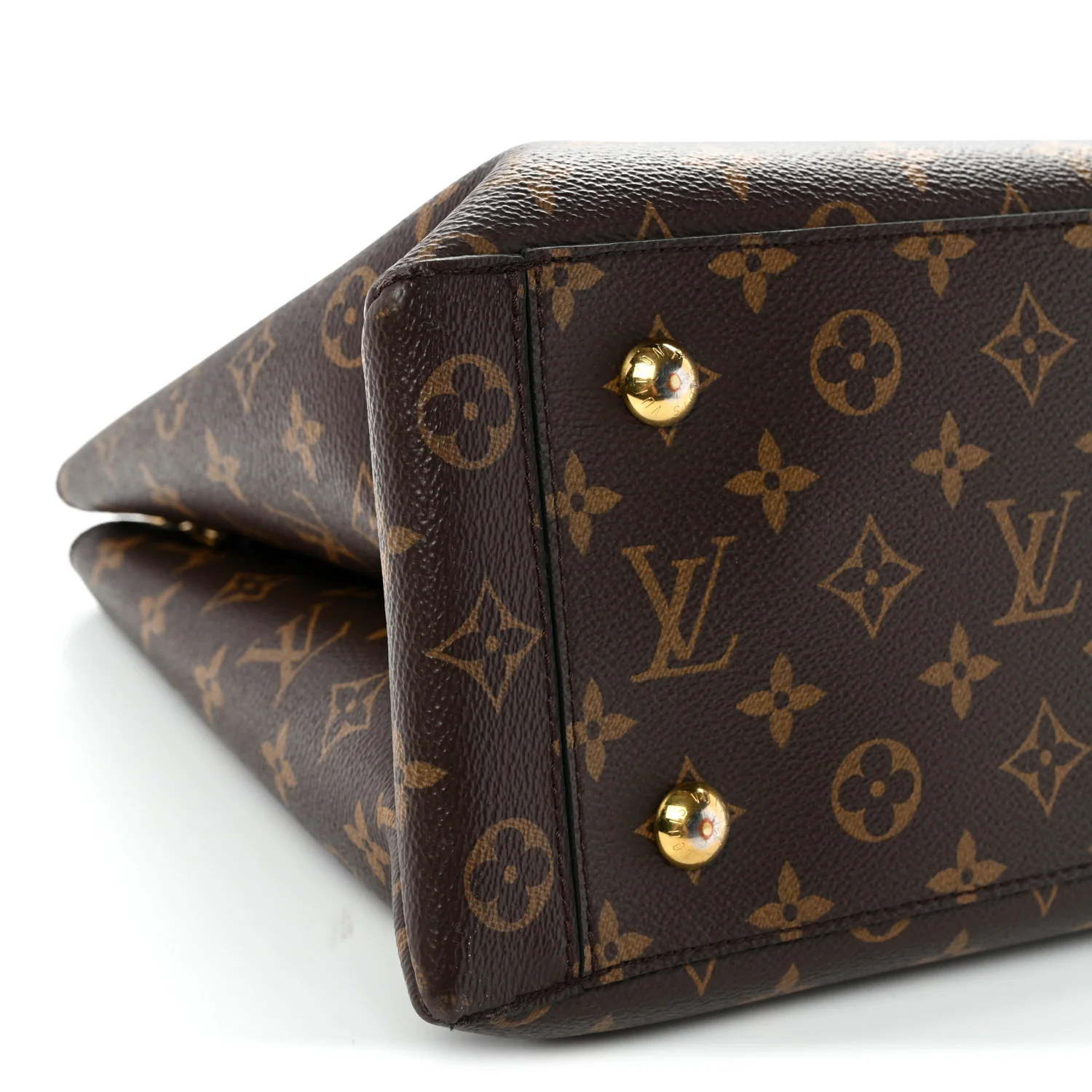 Monogram Flower Tote Black - Top Club