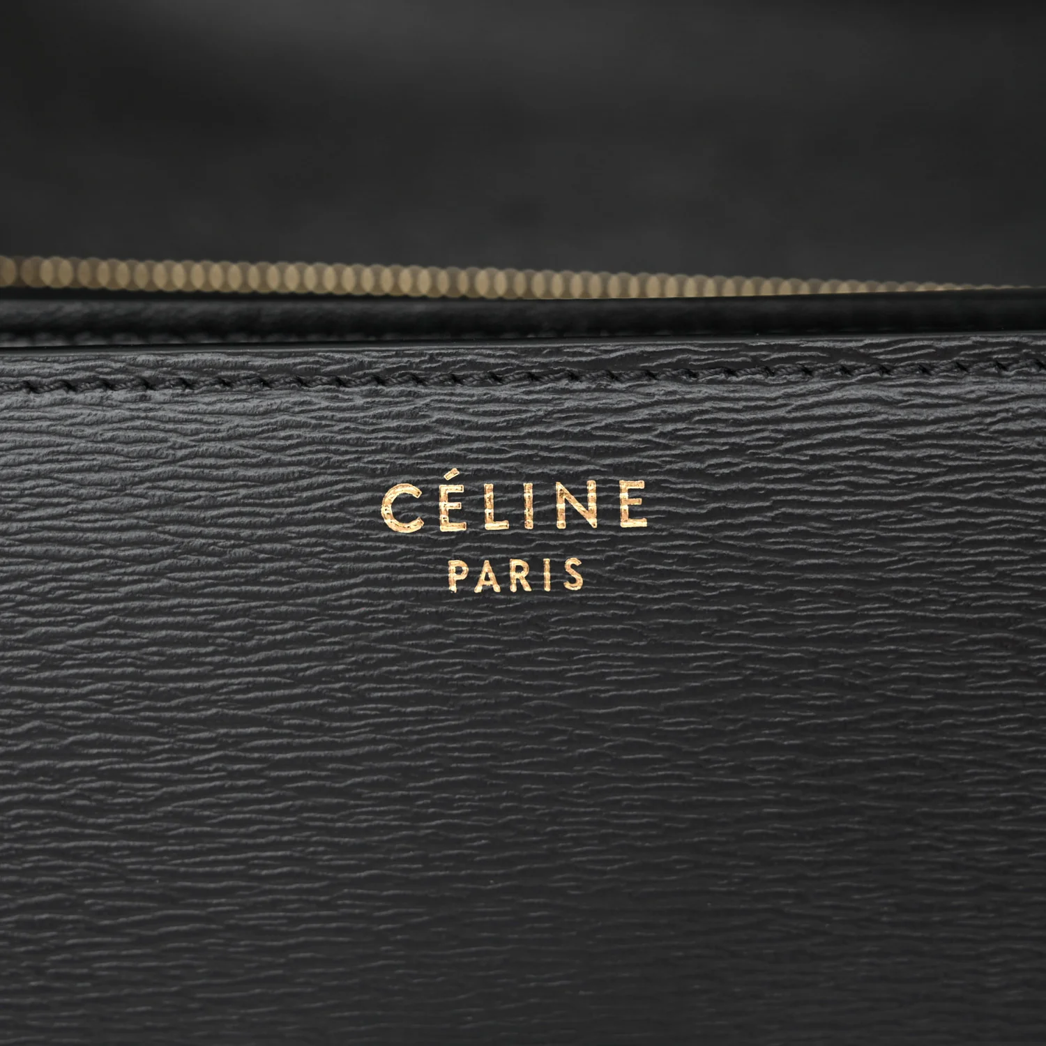 Liege Calfskin Medium Classic Box Flap Bag Anthracite - Top Club