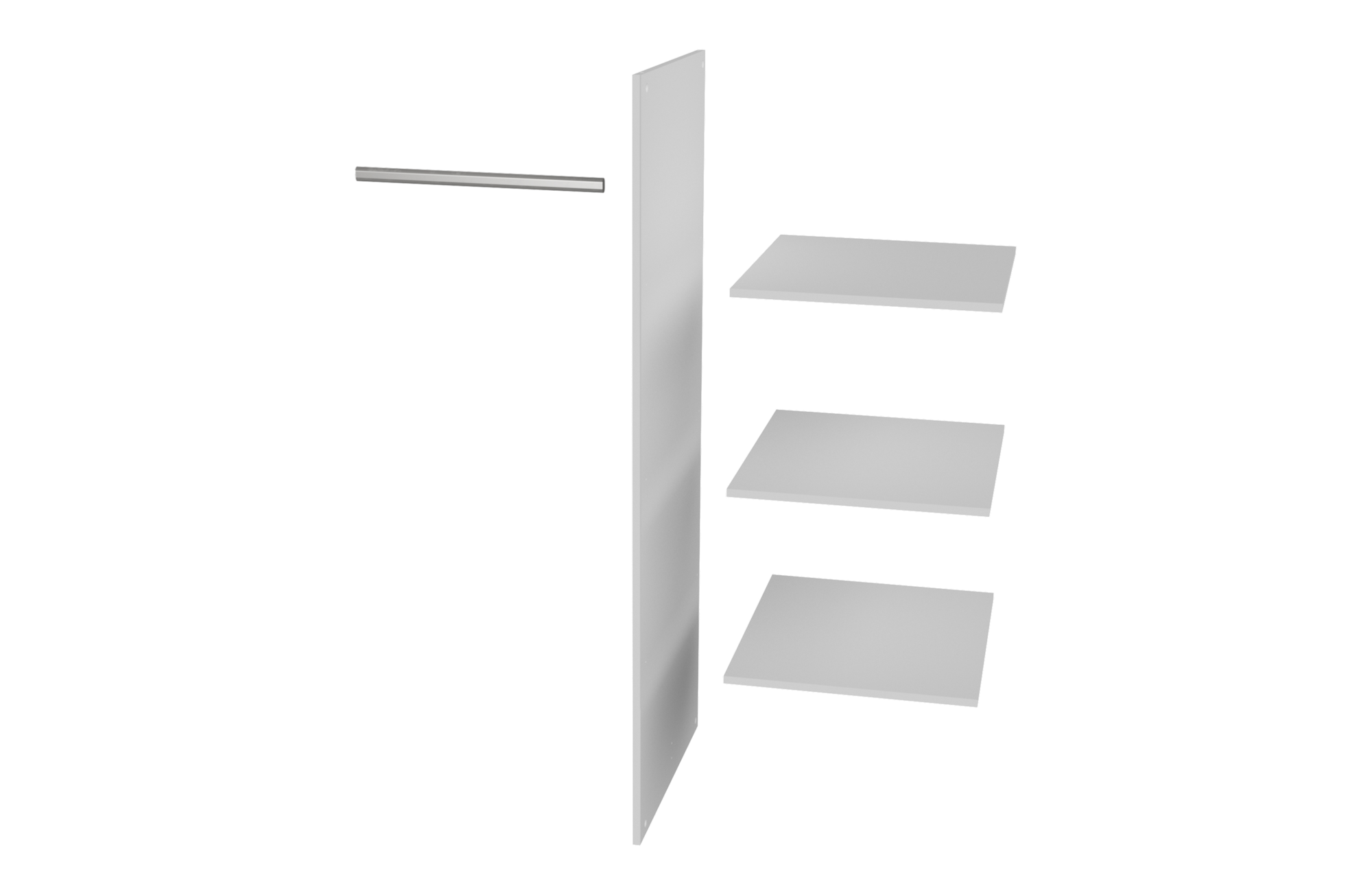 Interieurpakket Connect 2-deurs kast - Wit