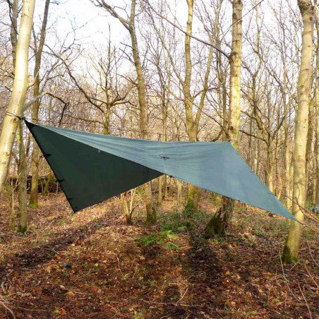 DD Hammocks Superlight Tarp 3x2.9 - Verde oliva - Toldo Bushcraft