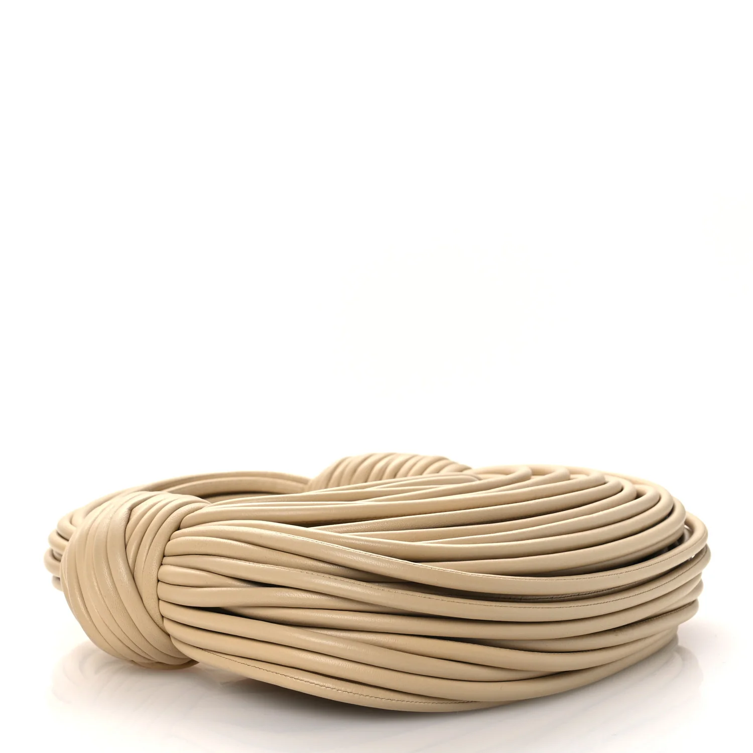 Nappa Mini Tubular Double Knot Porridge - Top Club