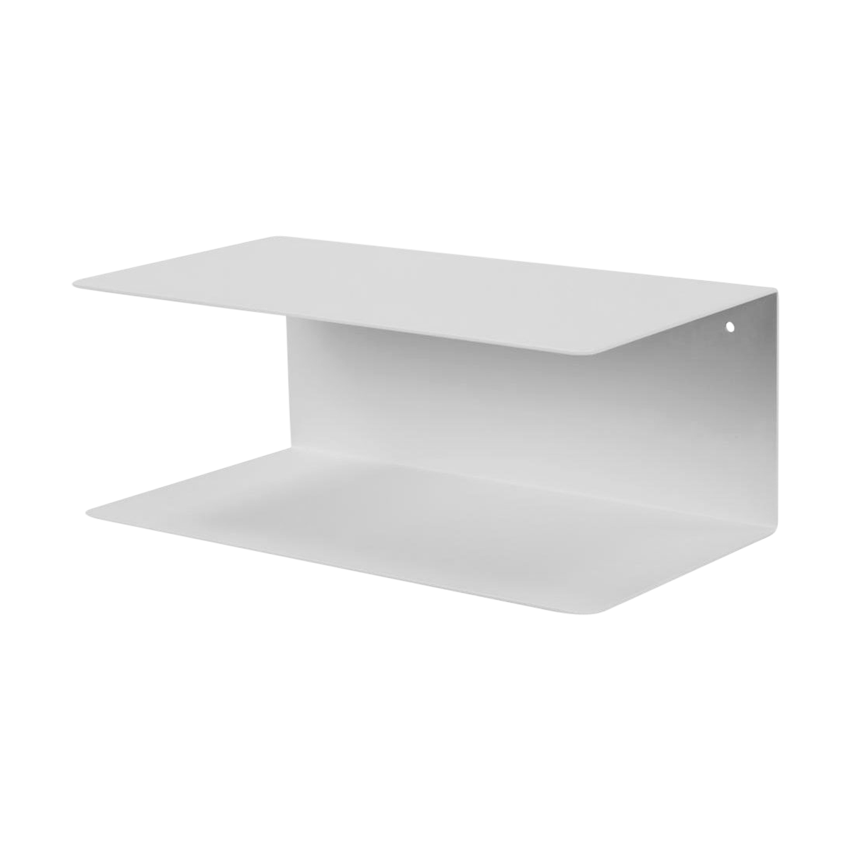 Wandplank Yara metaal Wit