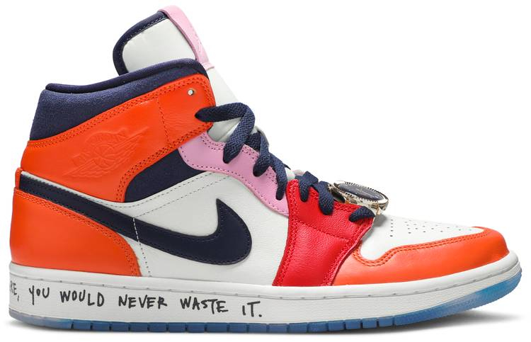 Melody Ehsani x Air Jordan 1 Mid  Fearless  CQ7629-100 - Sneaker Replica Workshop