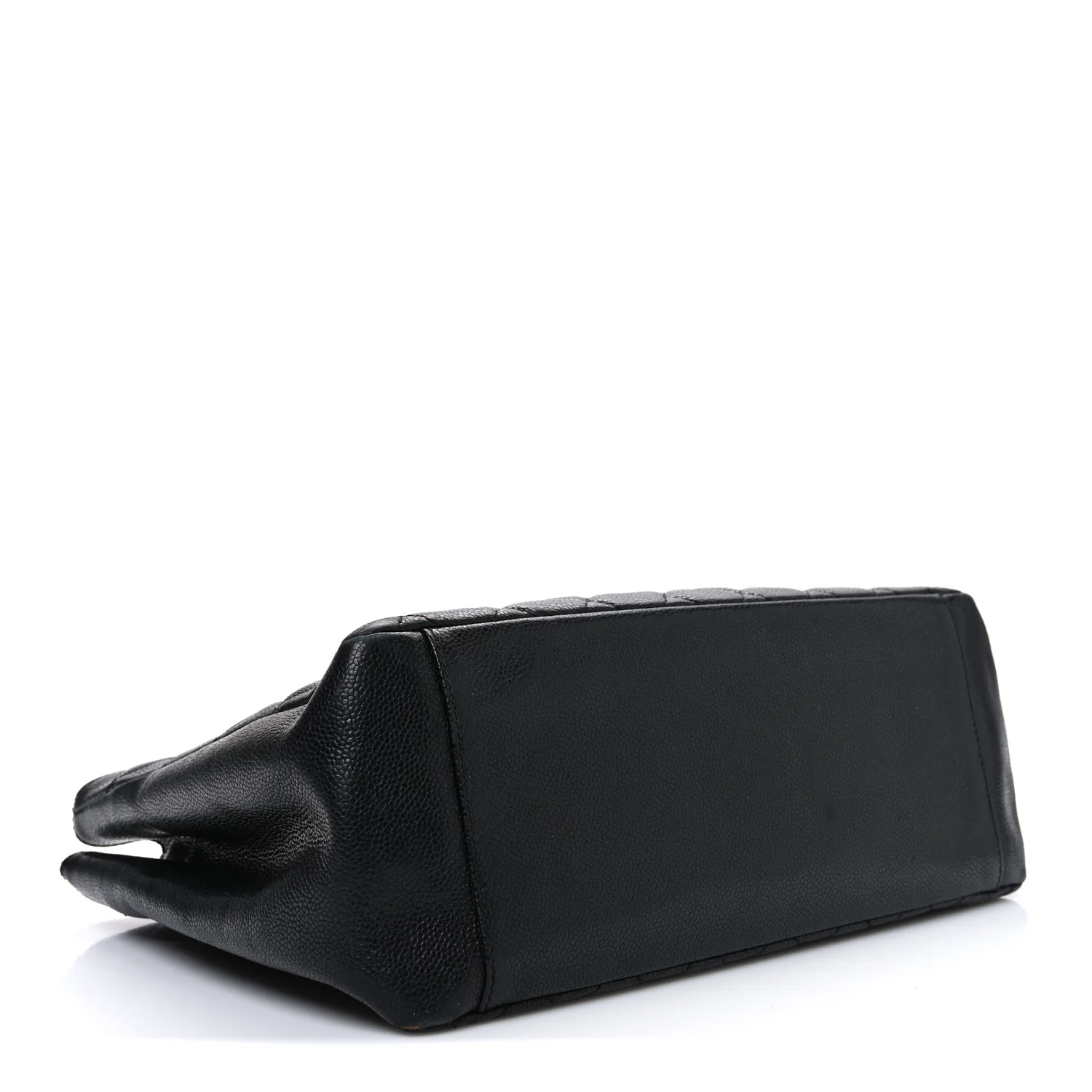 Caviar Quilted Grand Shopping Tote GST Black - Top Club