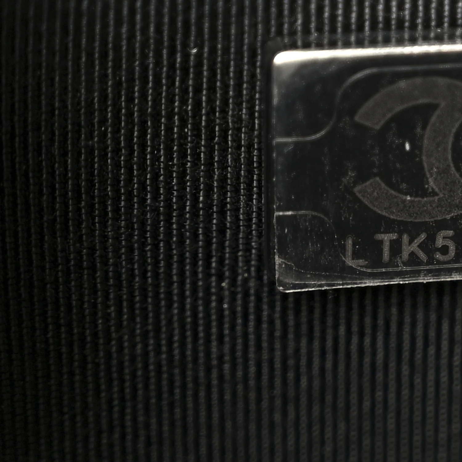 Lambskin Quilted Wallet On Chain WOC So Black - Top Club