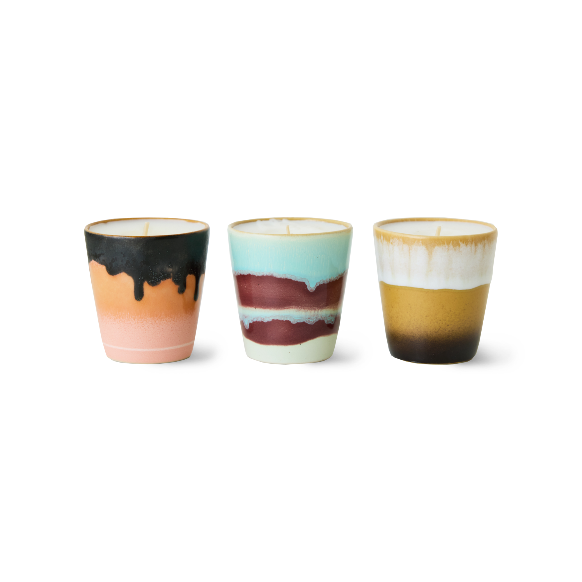 70's Ceramics geurkaars kerstspecial - set van 3