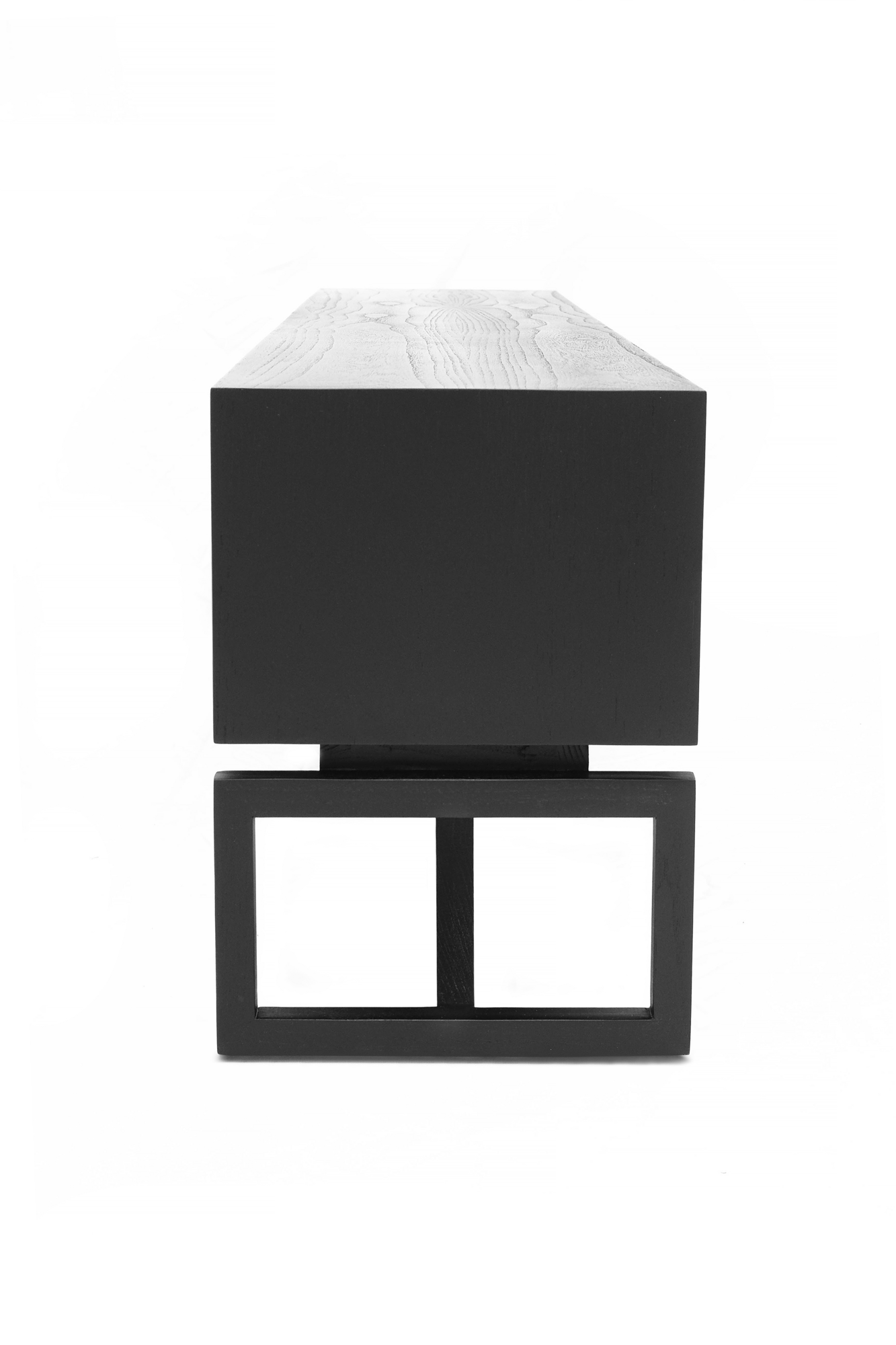 Tv meubel Aalvik 170 cm zwart