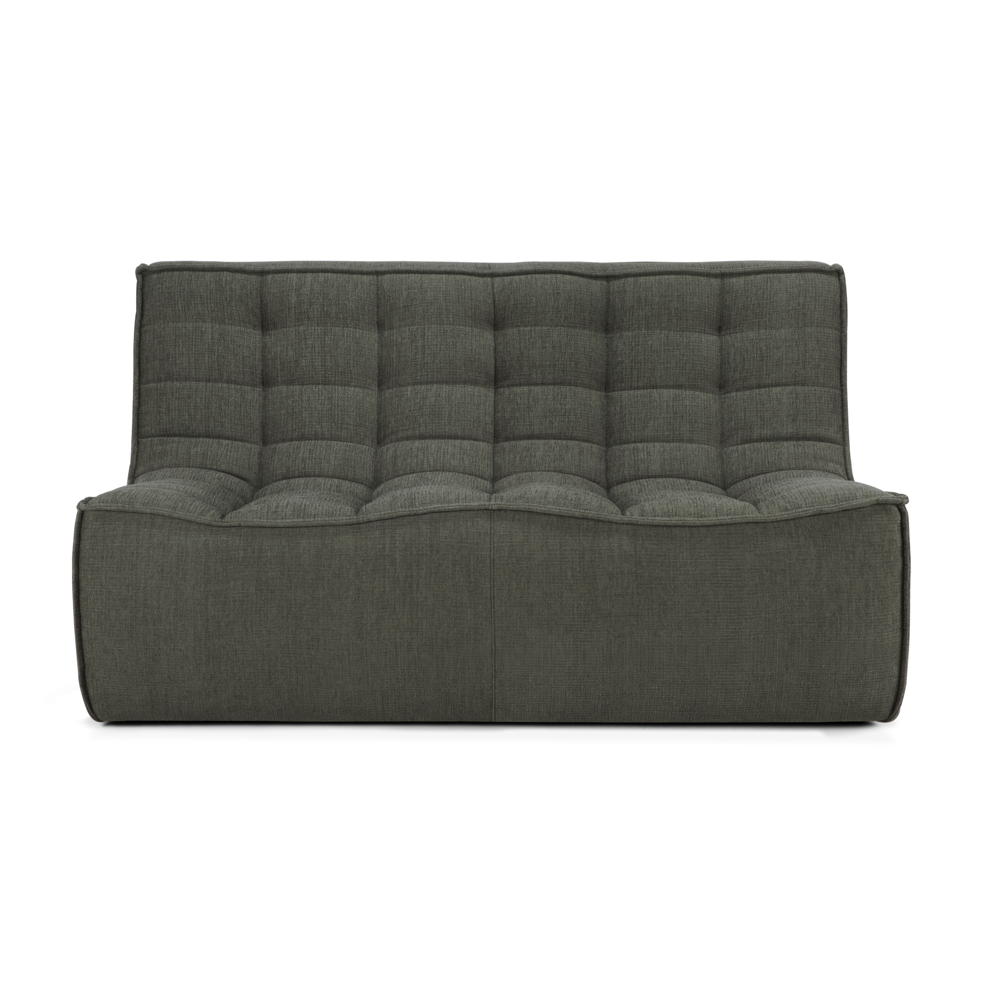 Modulaire bank N701 - eco stof moss green - 2 seat