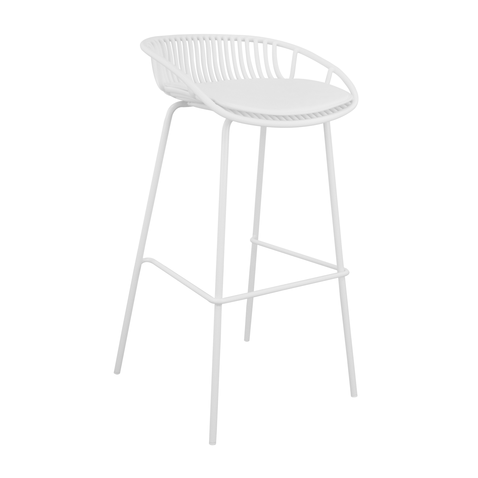 Kick (tuin)barkruk Rio - wit