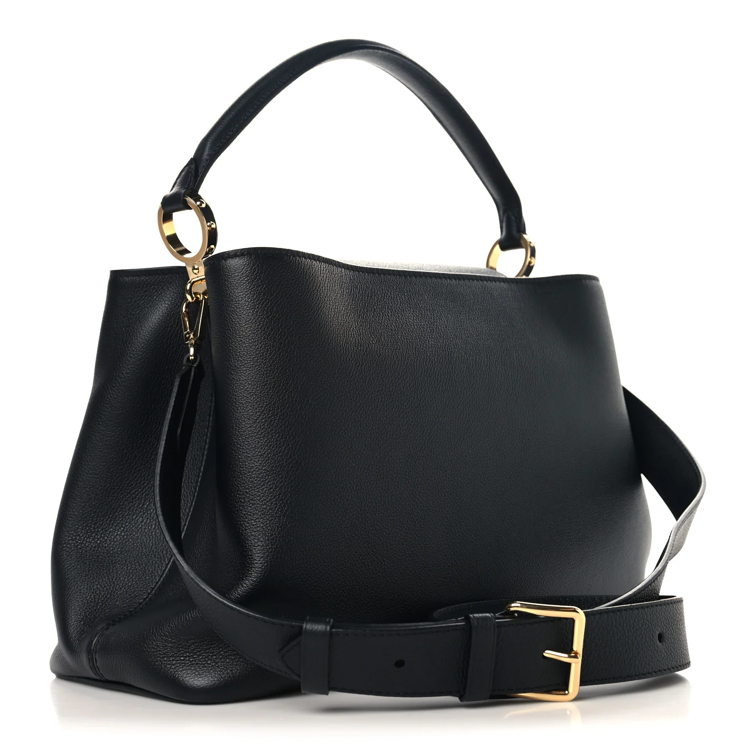 Taurillon Capucines GM Souple Black