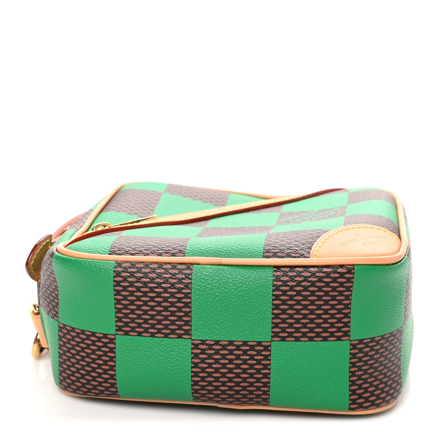 Damier Pop Chess Messenger Green - Top Club