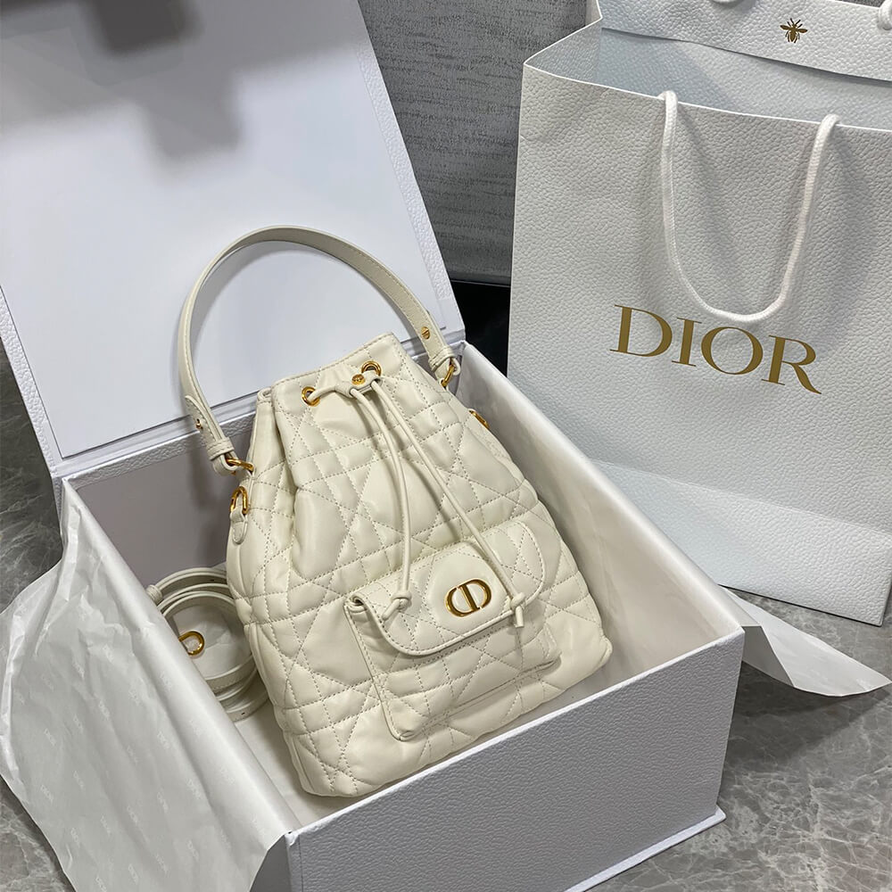 Small Dior Caro Bucket Bag(HIGH-END GRADE) - Top Club